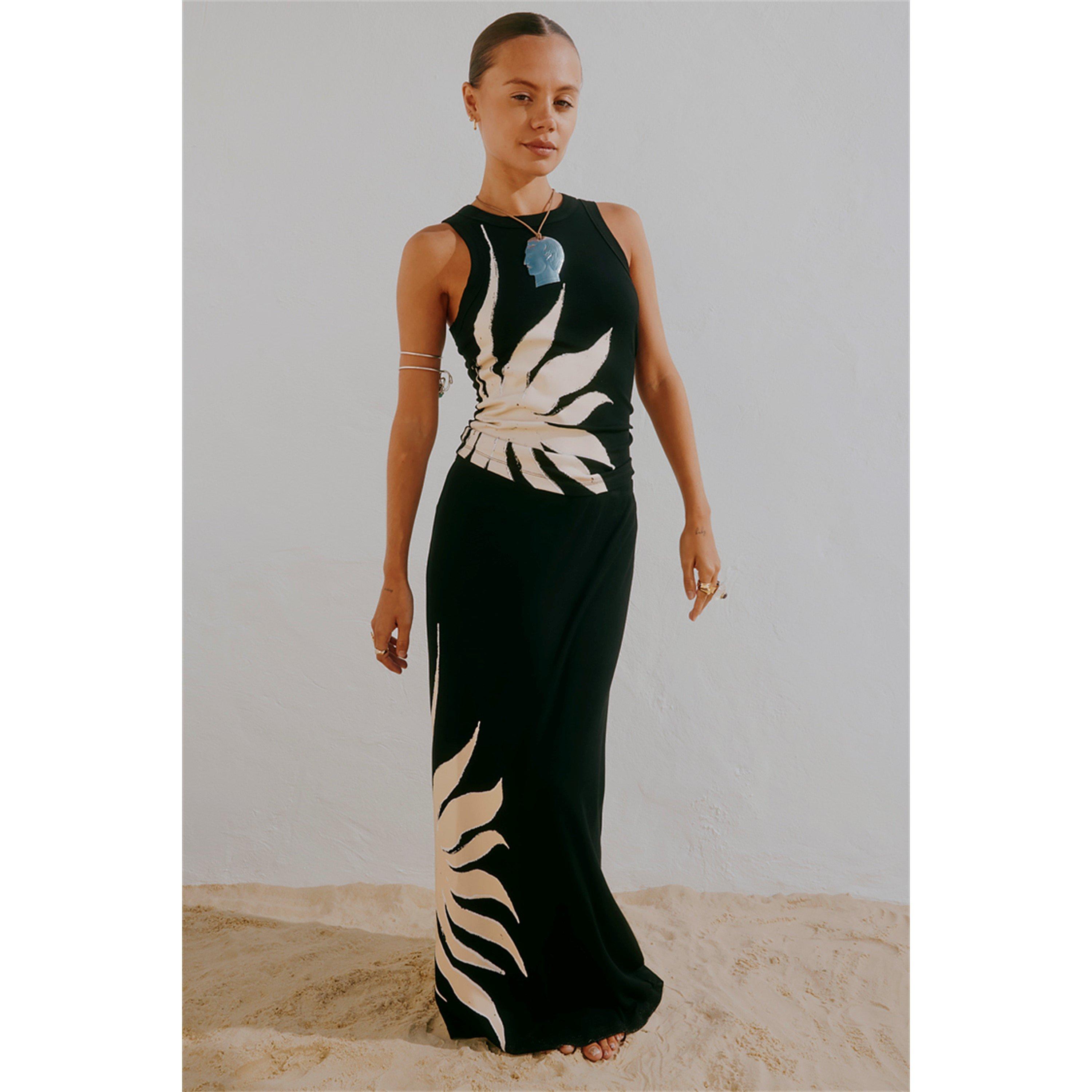 Black - Never Fully Dressed - Women's Sol Dorris Slip Skirt - 7