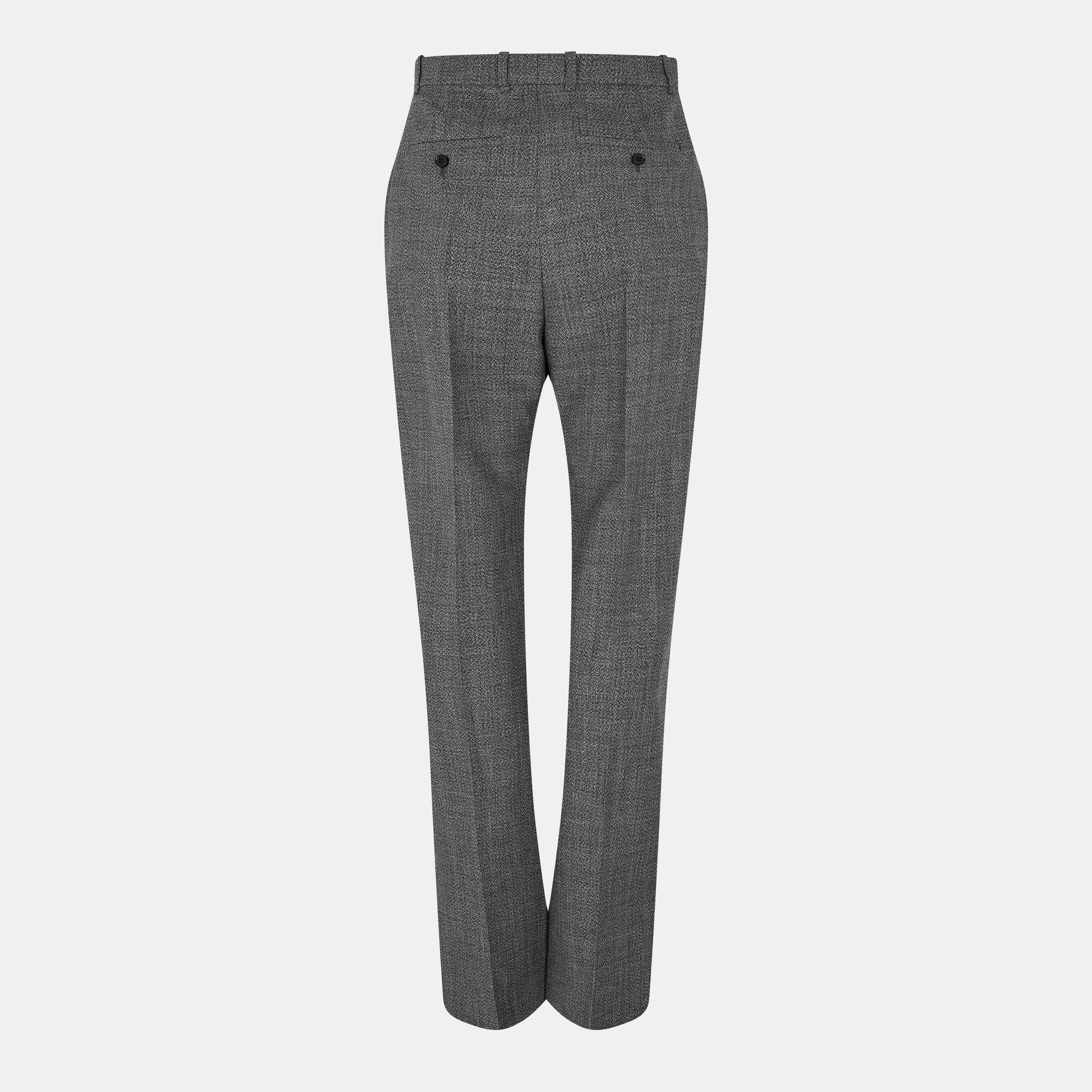 Grey - Alexander McQueen - Women's Alex Cigarette Trousers - 2
