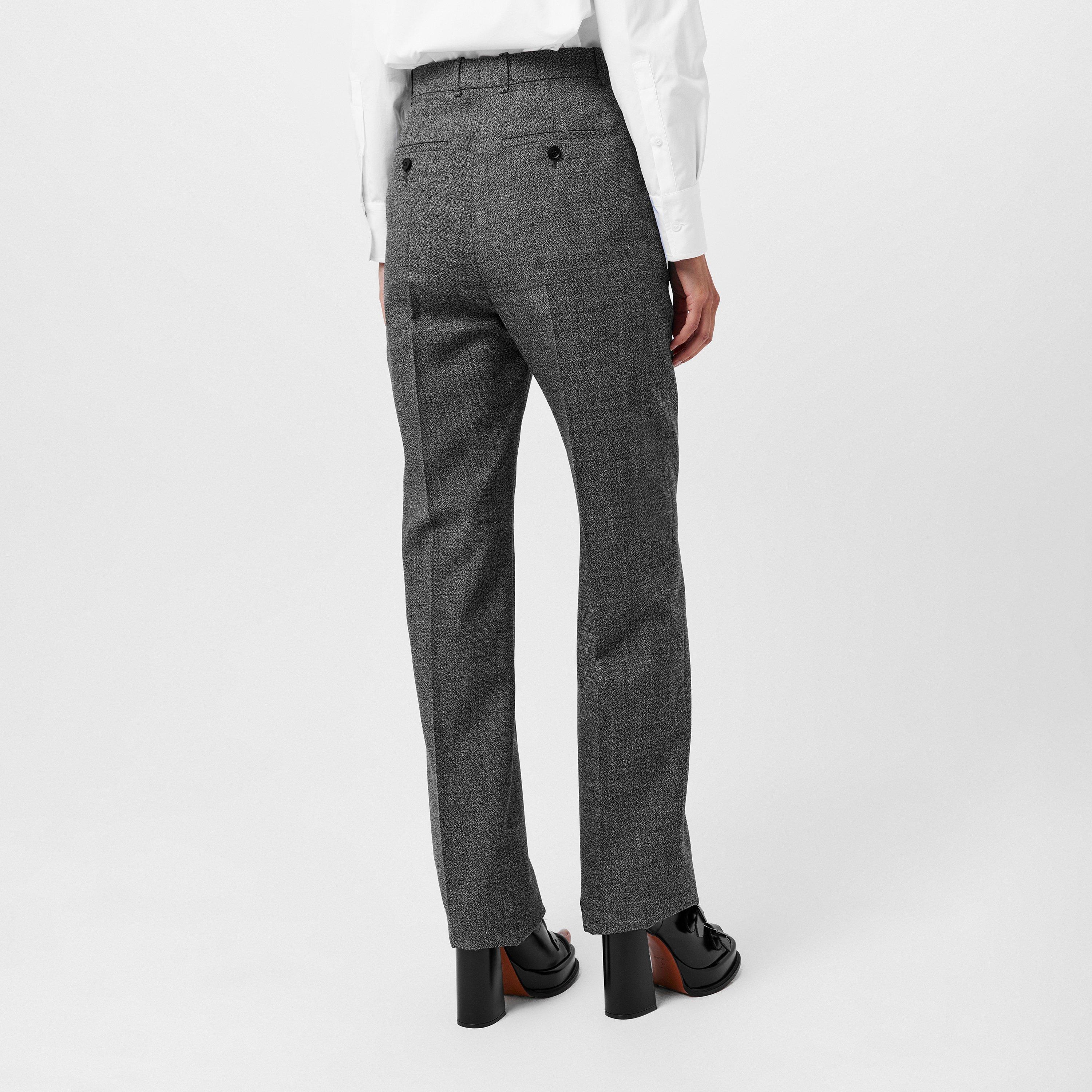 Grey - Alexander McQueen - Women's Alex Cigarette Trousers - 4