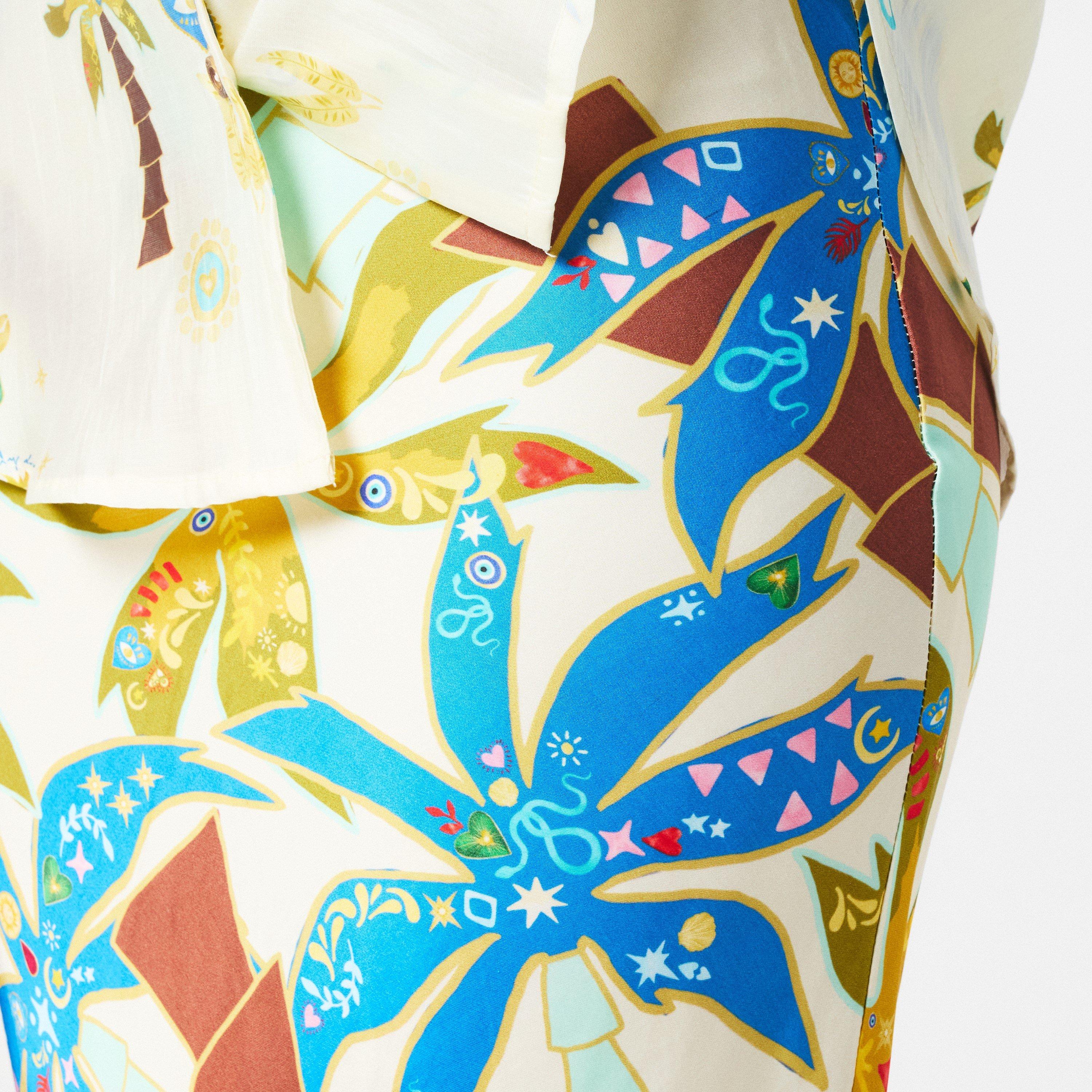 Blue - Never Fully Dressed - Palm Dorris Skirt - 5