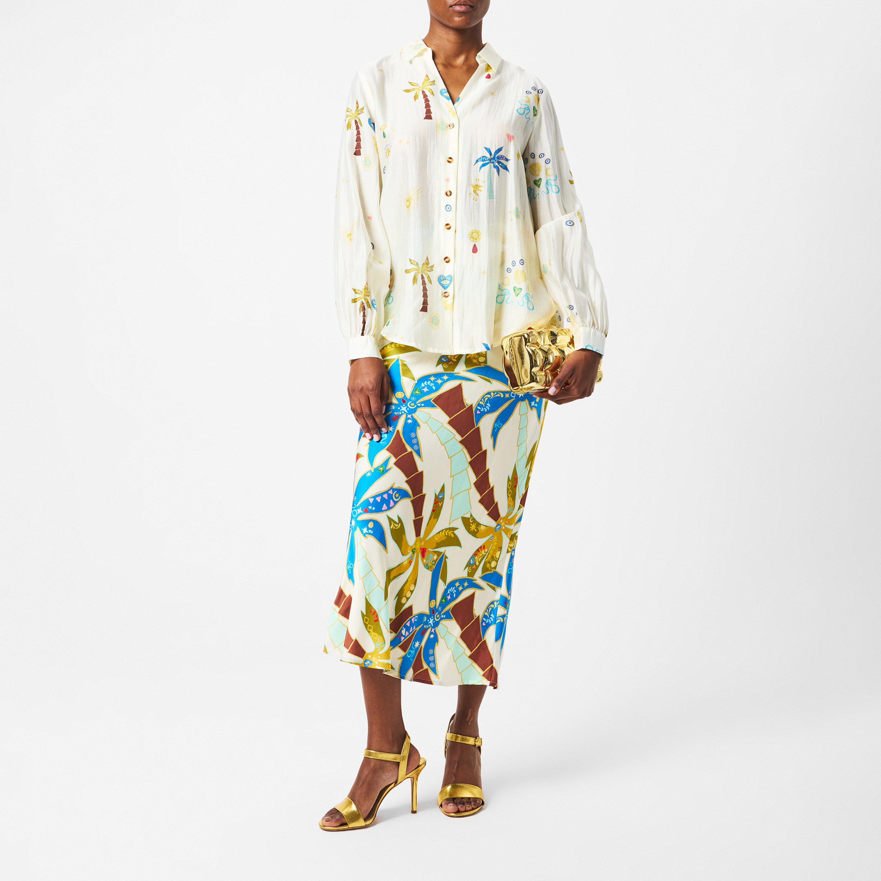 Blue - Never Fully Dressed - Palm Dorris Skirt - 6