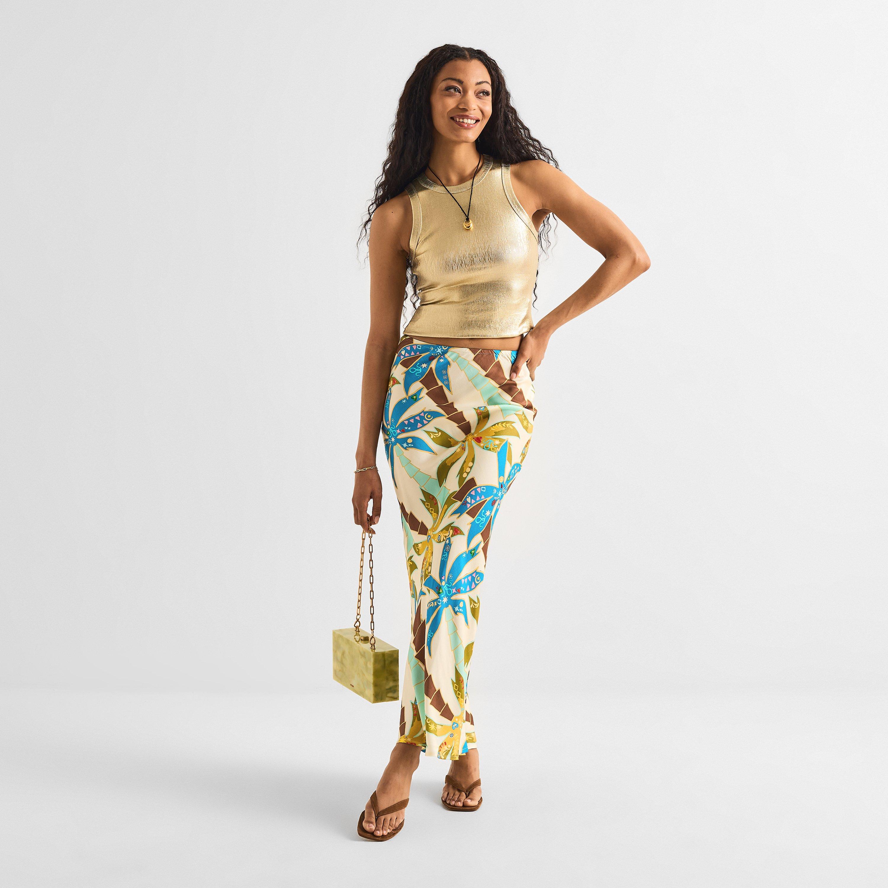 Never Fully Dressed Palm Dorris Skirt | Flannels
