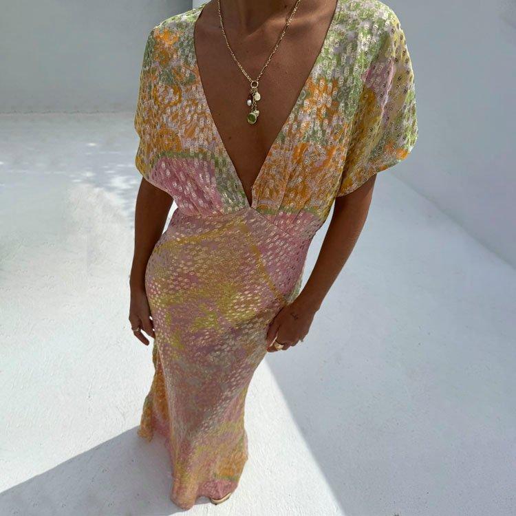 Pink - Never Fully Dressed - Women's Boho Elodie Maxi Dress - 2