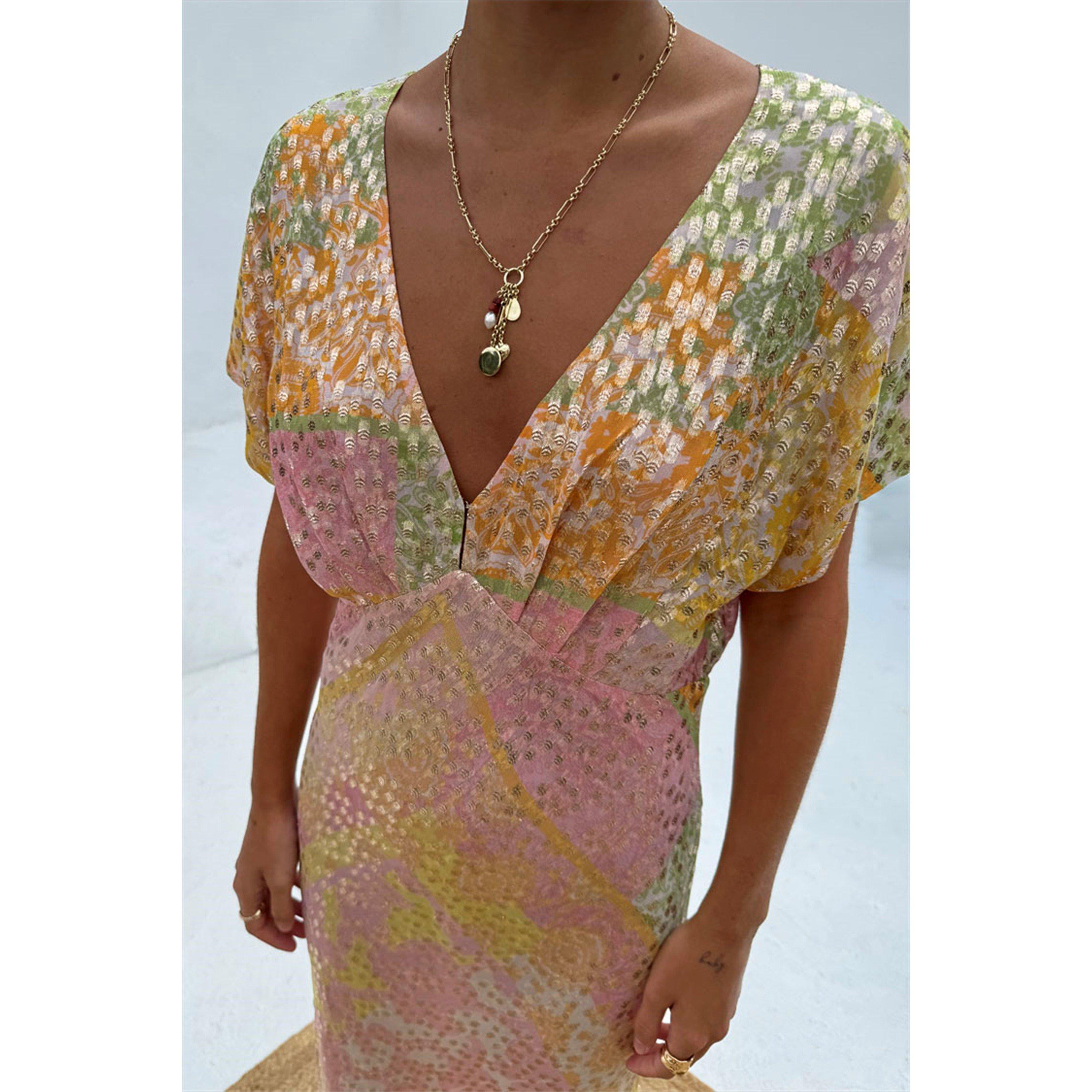 Pink - Never Fully Dressed - Women's Boho Elodie Maxi Dress - 7