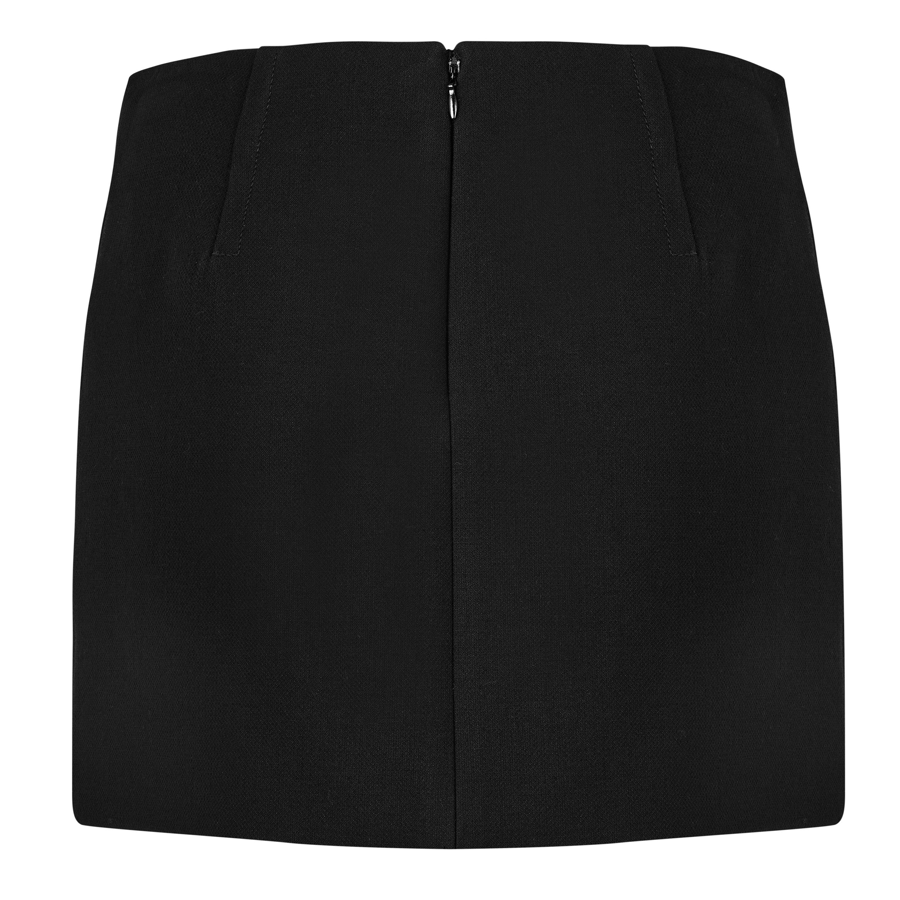 Black - Bottega Veneta - Double Cotton Skirt - 2