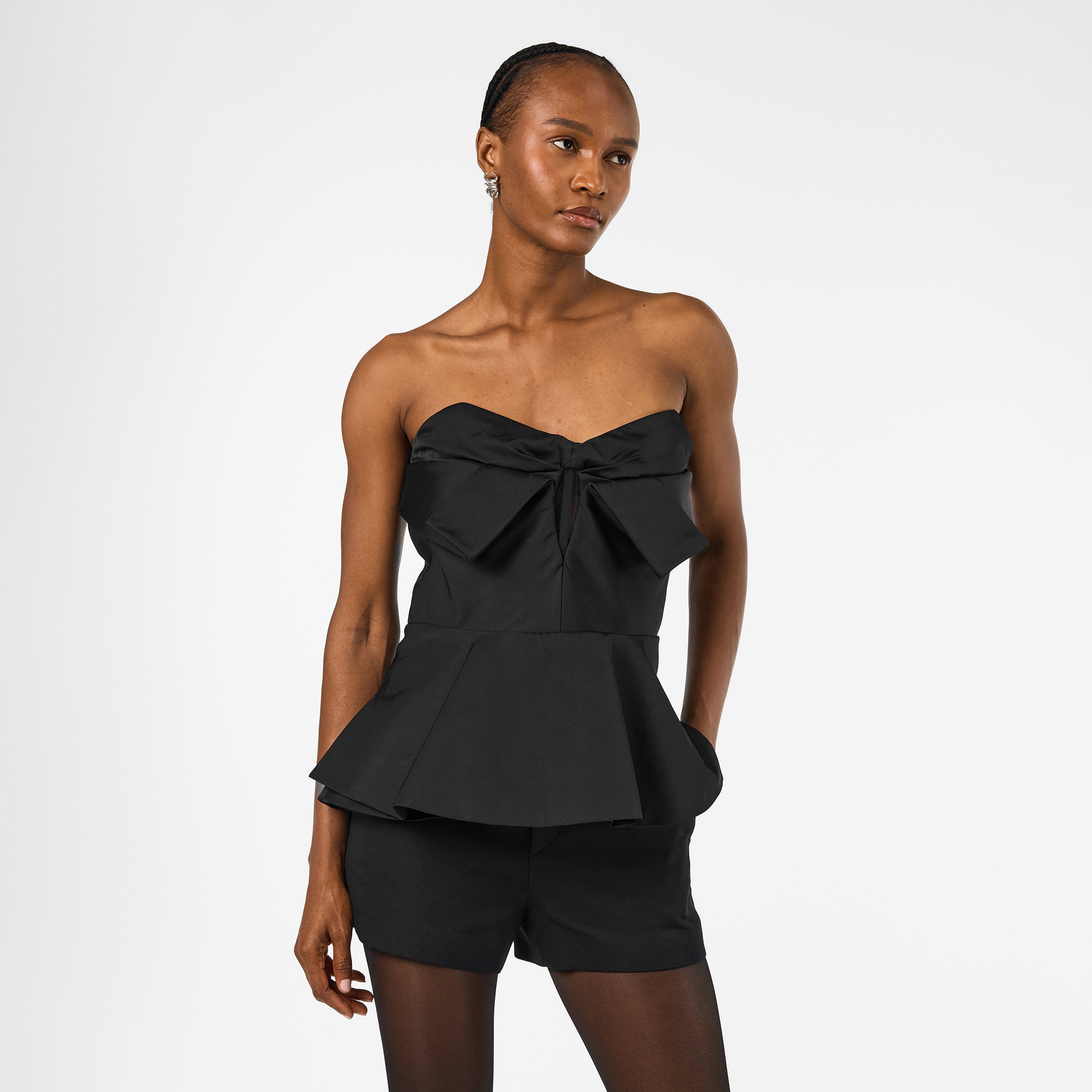 Black - Alexander McQueen - Women's Alex Corset Top - 3