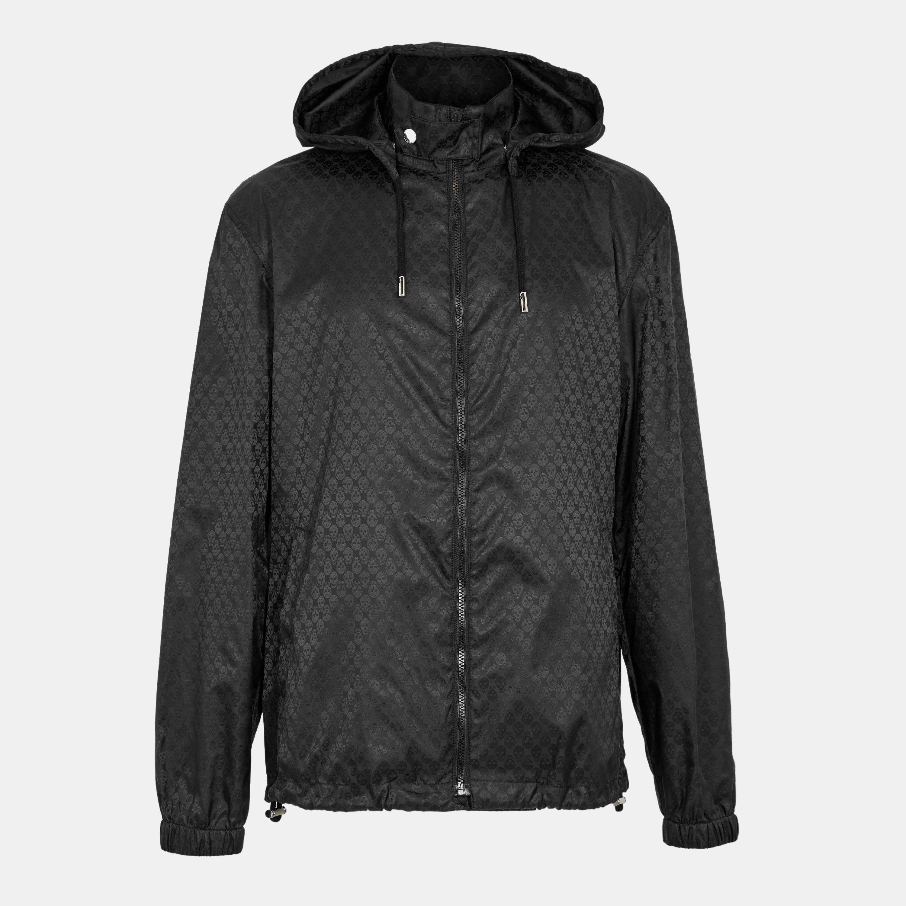 Alexander McQueen Men's Weather Resistant Windbreaker - Black - M