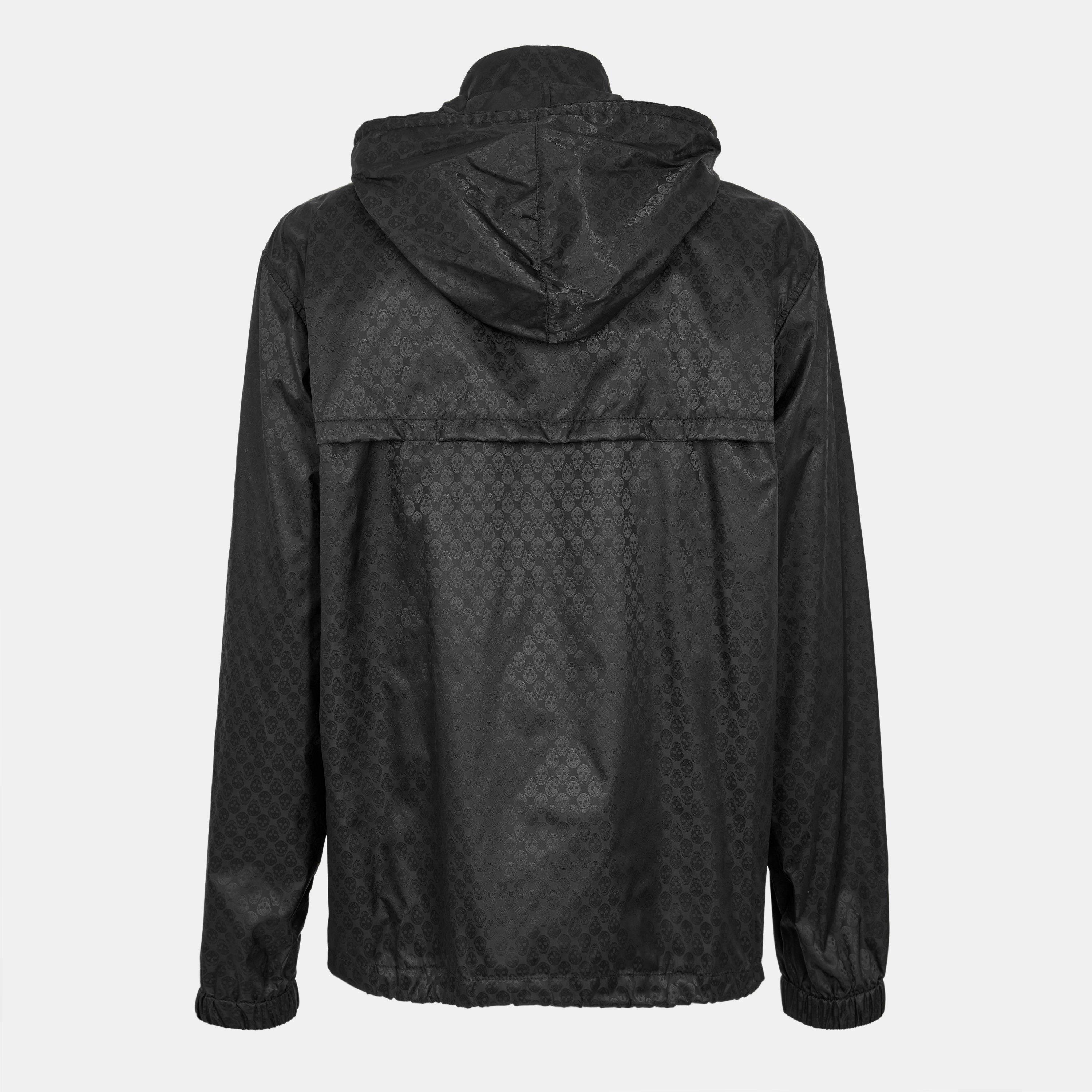 Black - Alexander McQueen - Men's  Weather-Resistant Windbreaker - 2