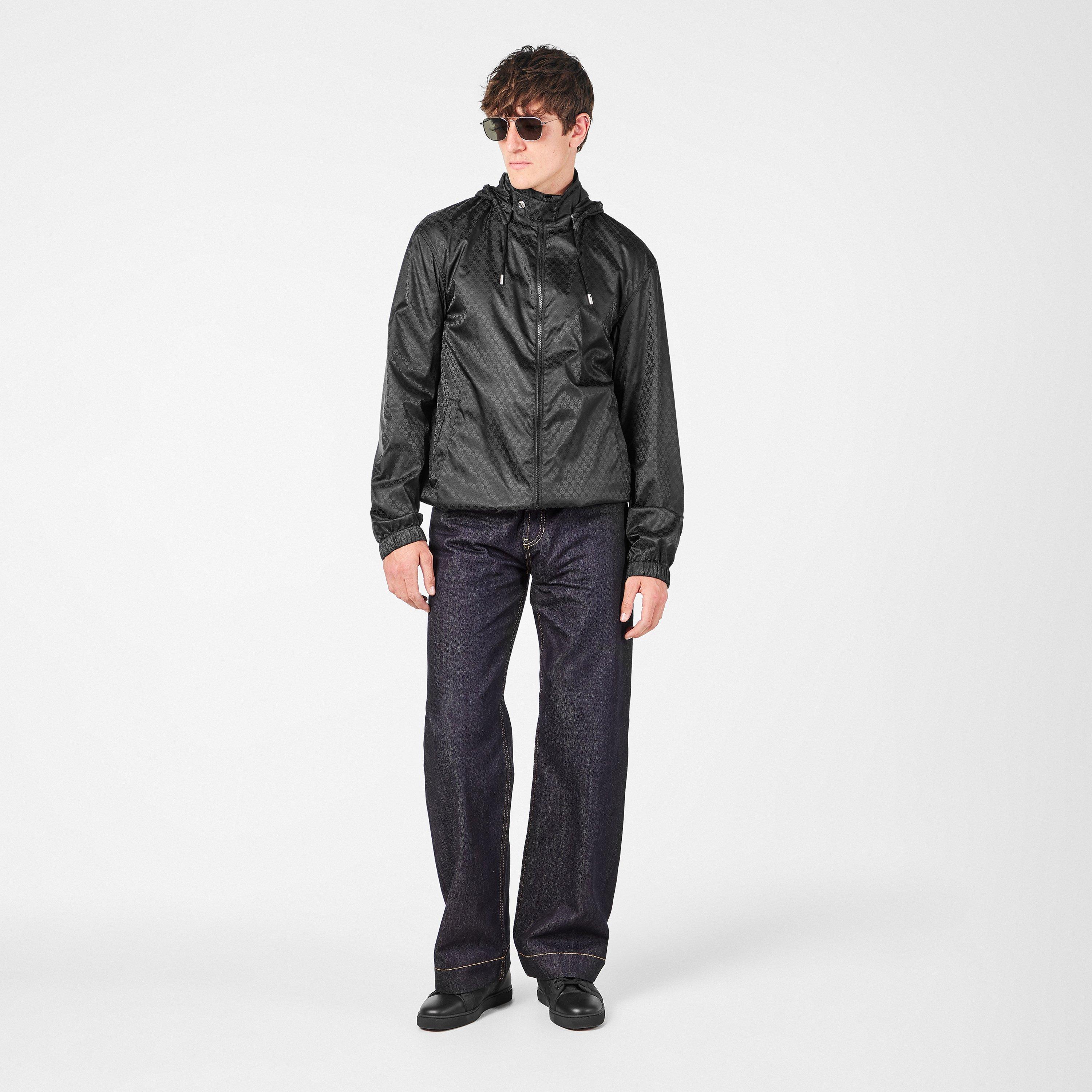 Black - Alexander McQueen - Men's  Weather-Resistant Windbreaker - 6