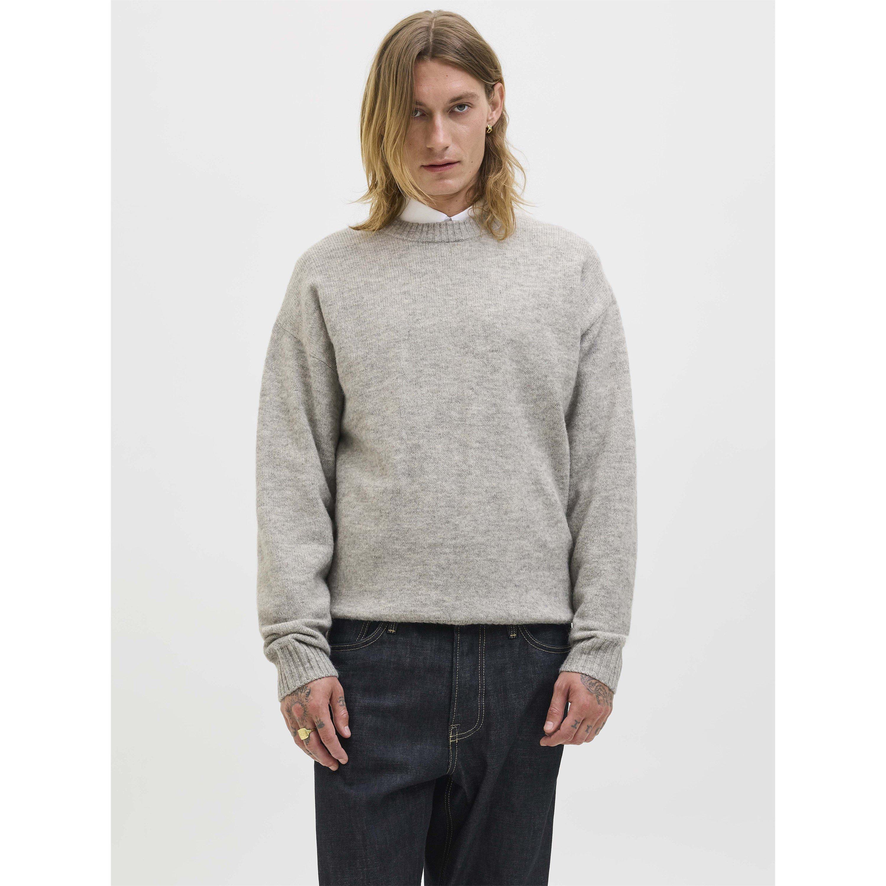 Lt Grey Melange - Jack and Jones - Jack Soho Ollie Knt Sn64 - 2