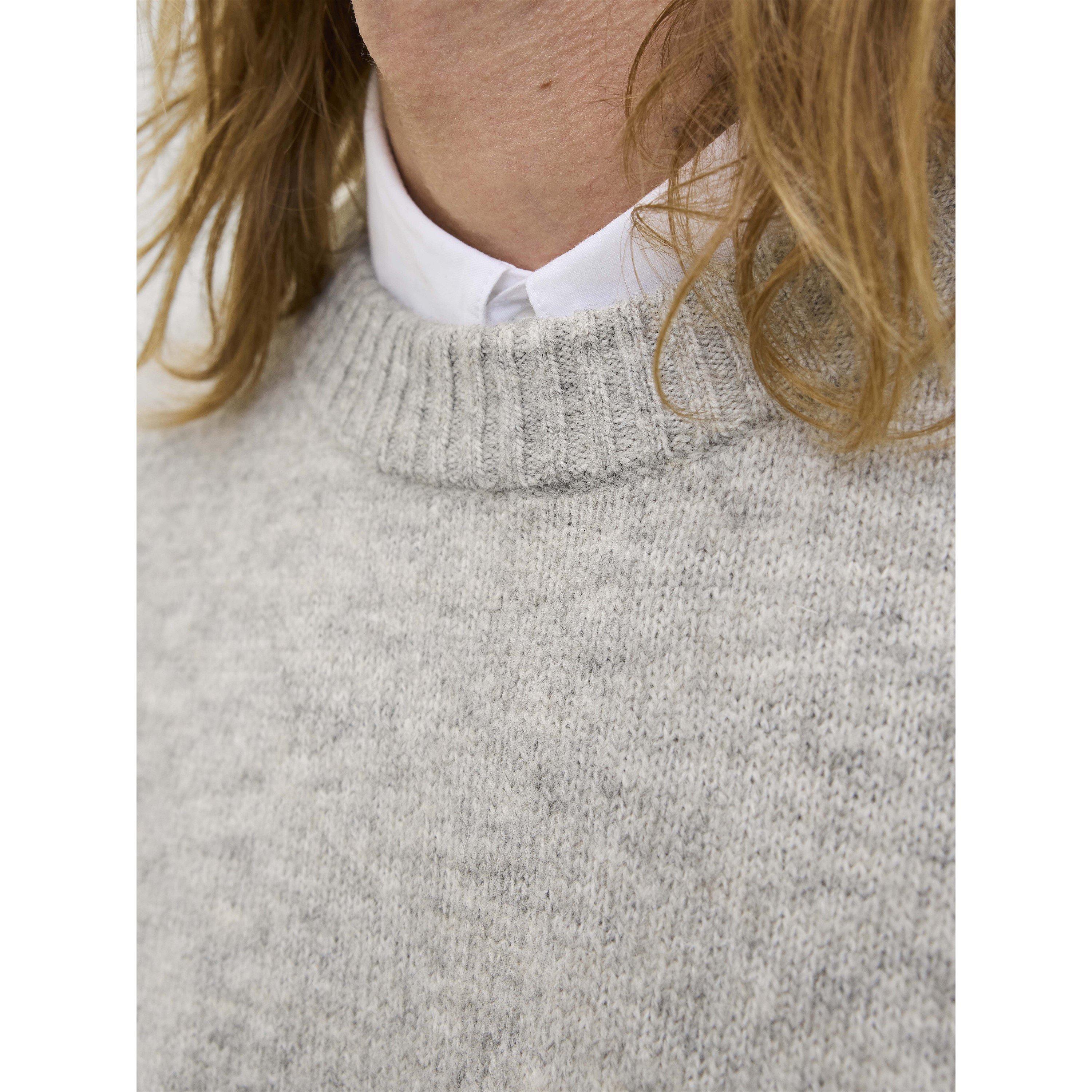 Lt Grey Melange - Jack and Jones - Jack Soho Ollie Knt Sn64 - 4