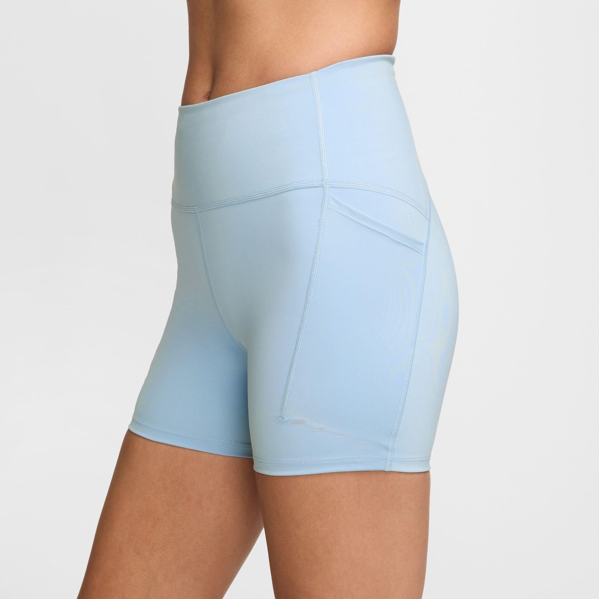 Blue/Reflective - Nike - Swift Dri-FITWomens Short - 3