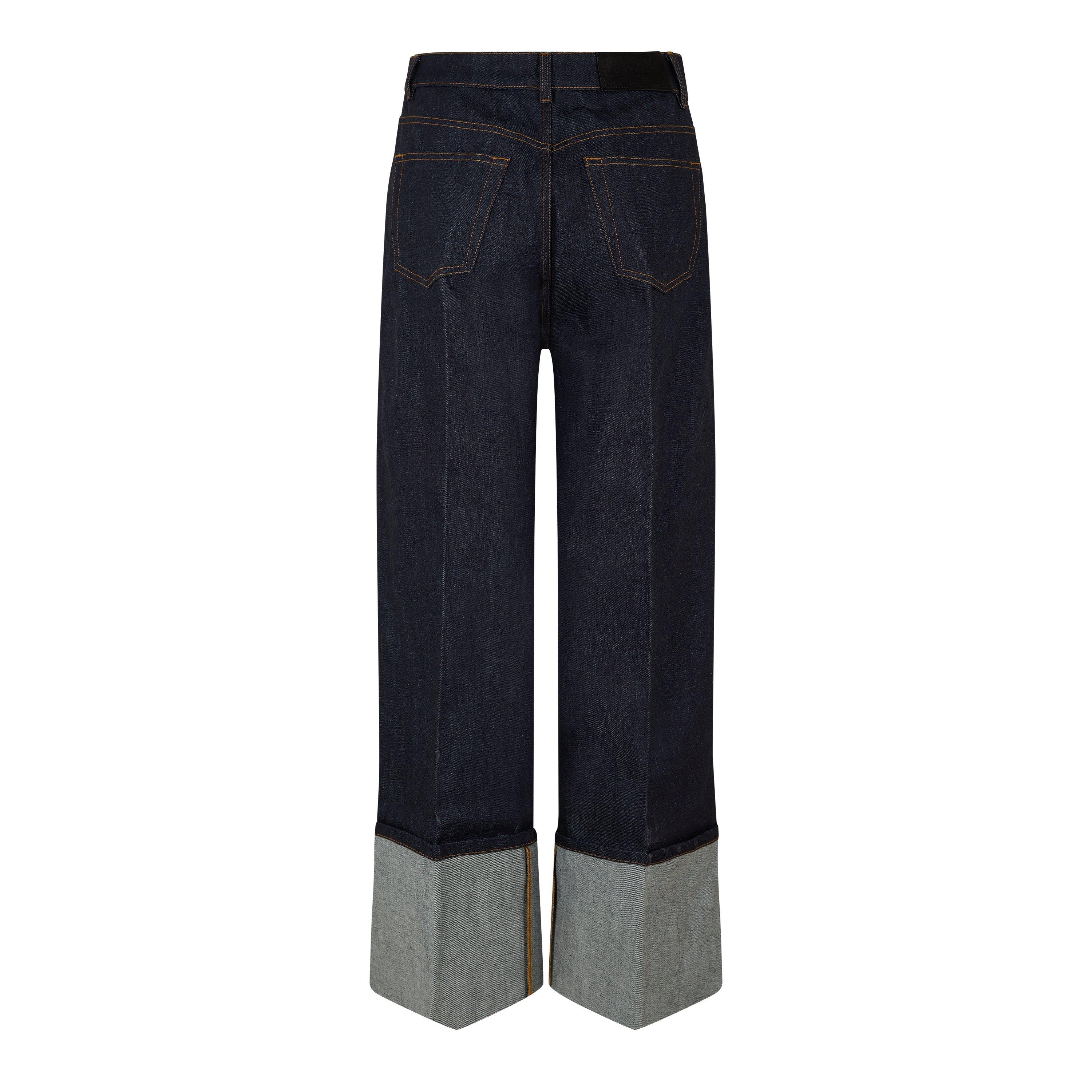 Dark Blue - GIVENCHY - GIV Wide Denim Ld62 - 2