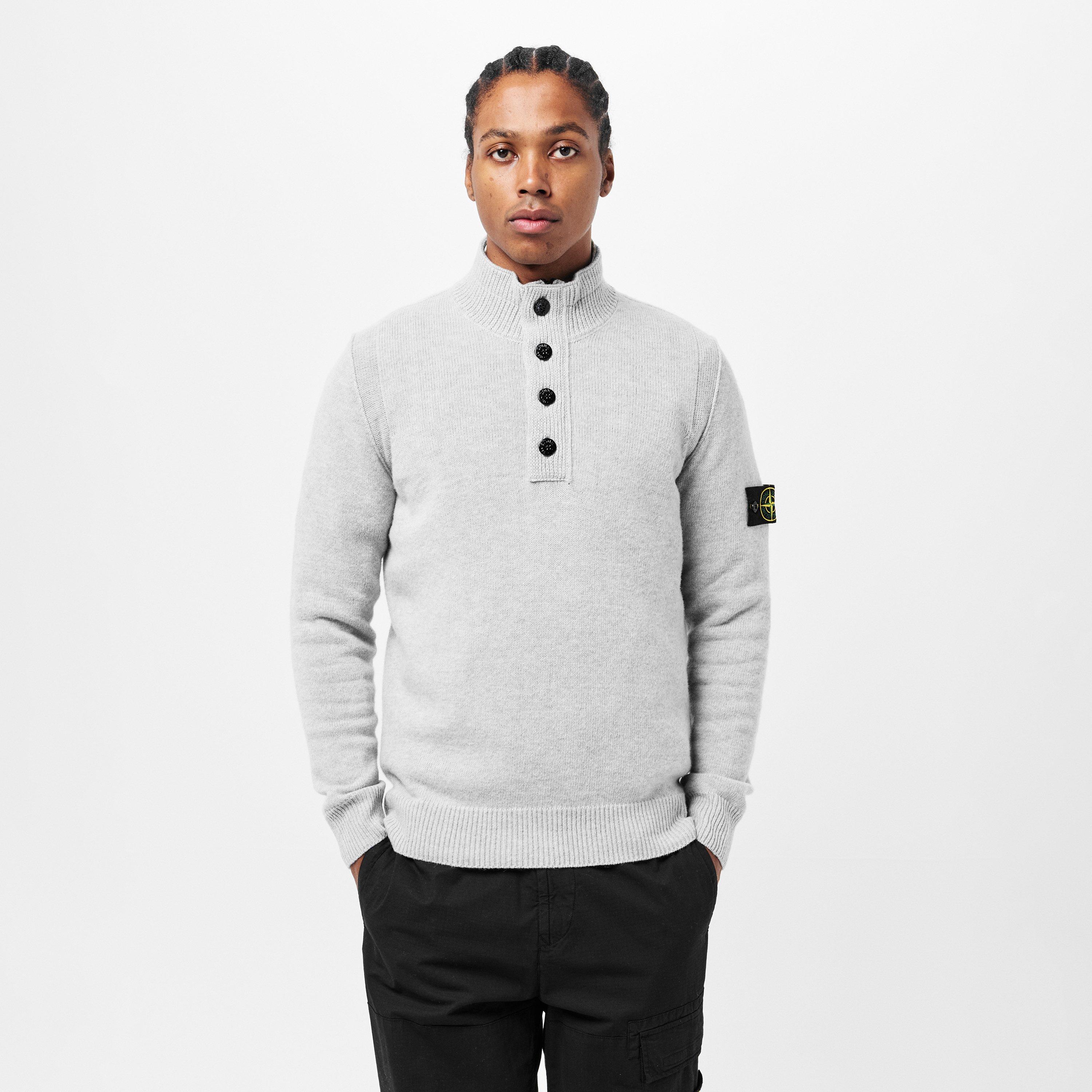 Polvere M V0M64 - Stone Island - Half-Button Jumper - 3