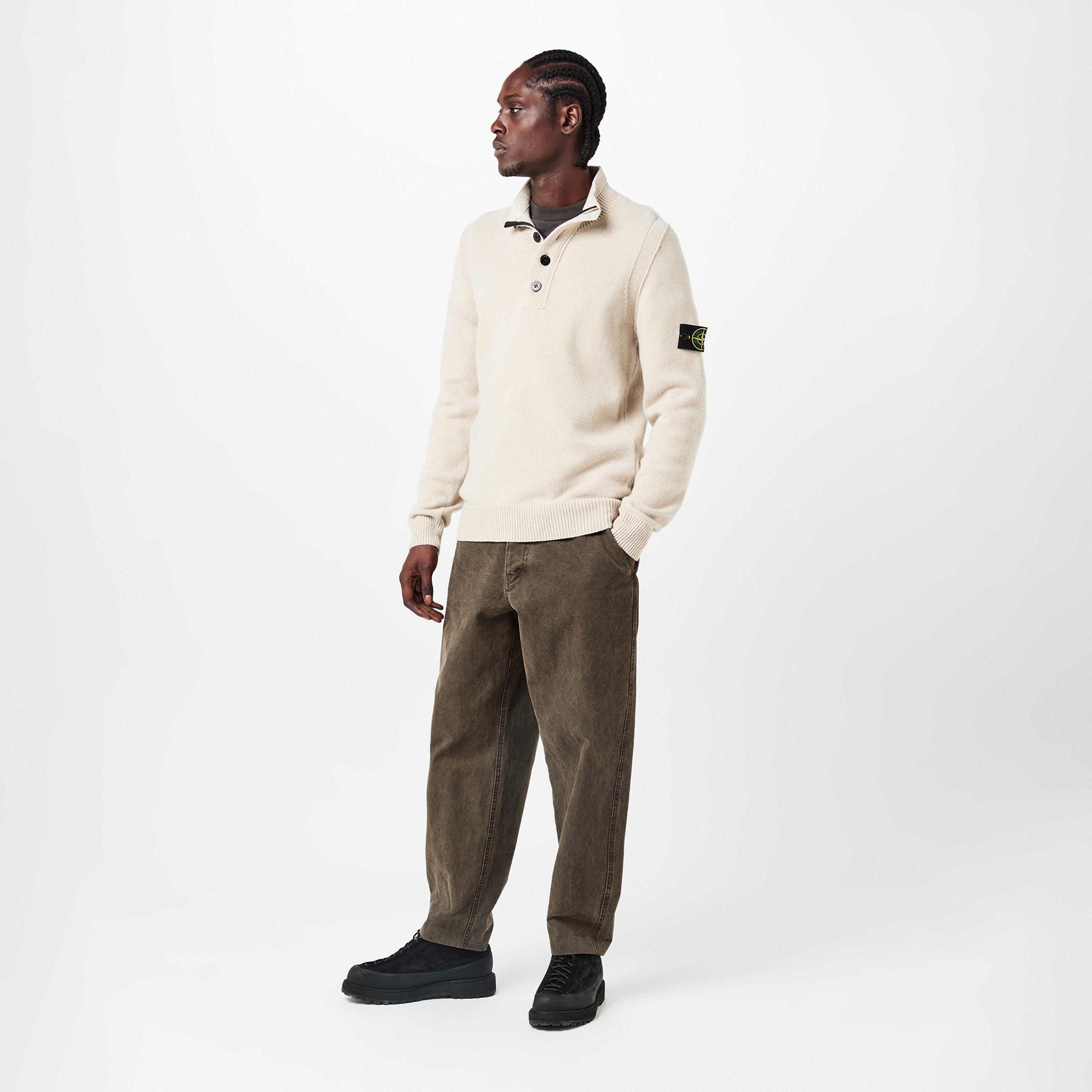 Deserto V009A - Stone Island - Half-Button Jumper - 6
