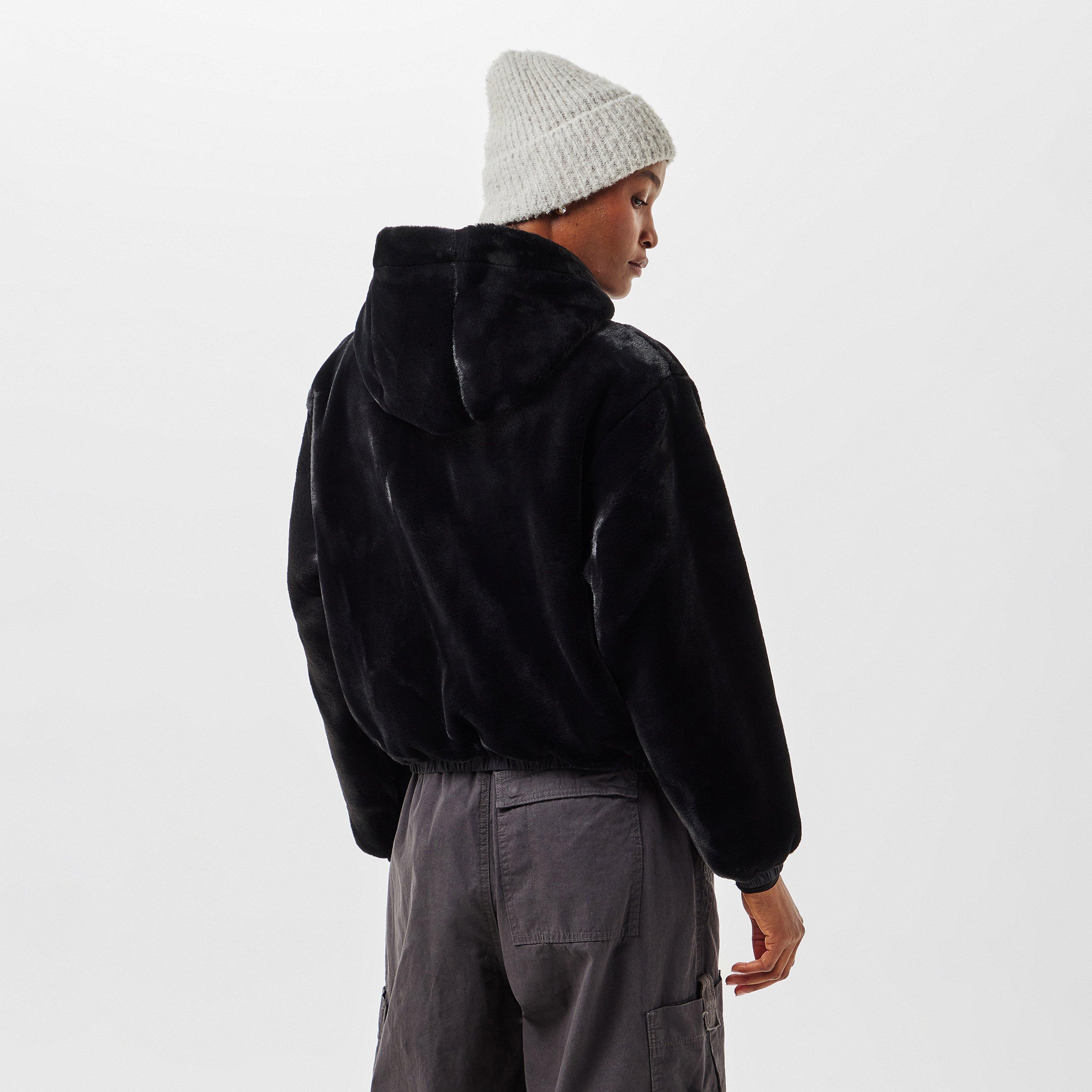 Black - Moose Knuckles - Women's Eaaton Bunny Thermal Insulation Bomber Jacket - 4