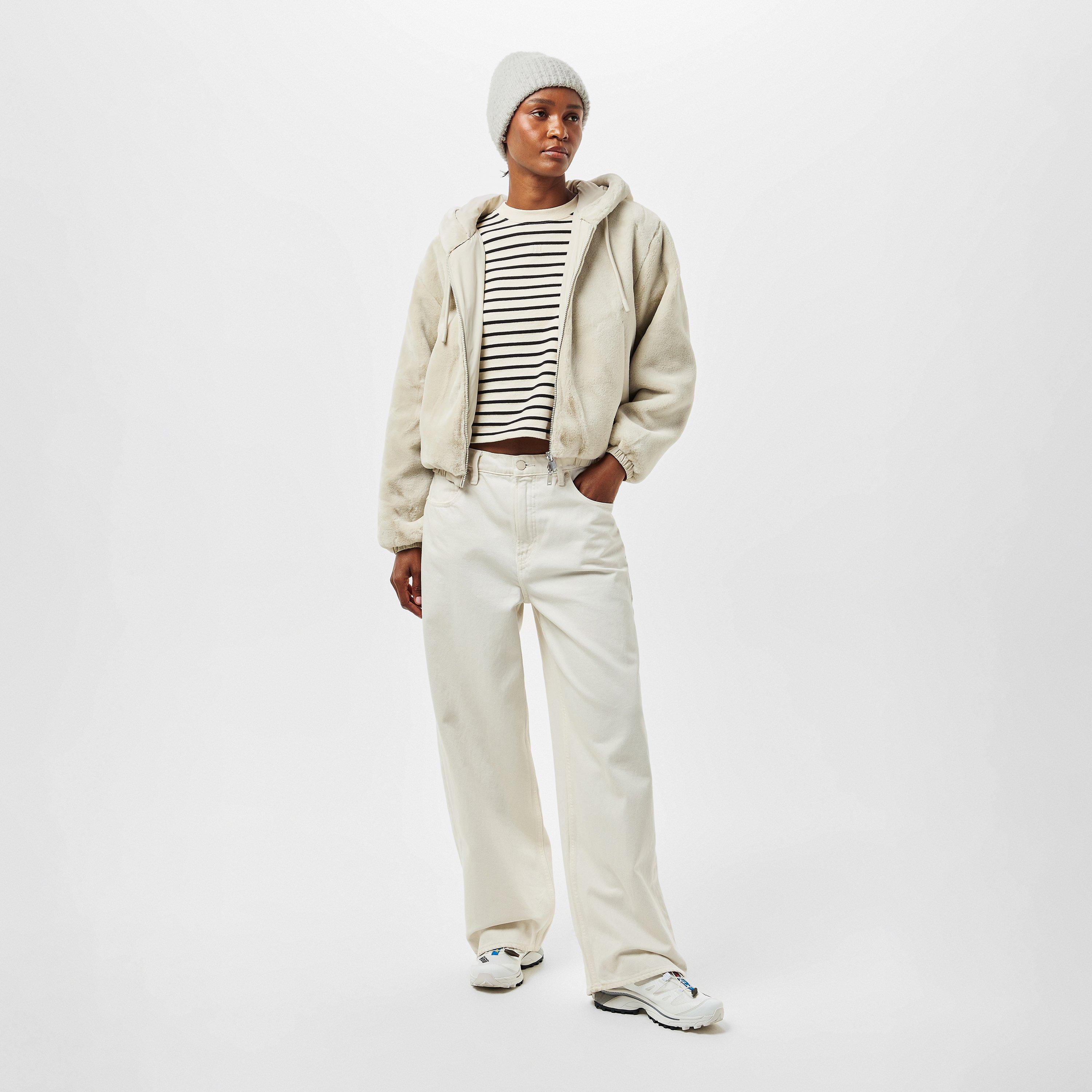 Alabaster - Moose Knuckles - Women's Eaaton Bunny Thermal Insulated Bomber Jacket - 6