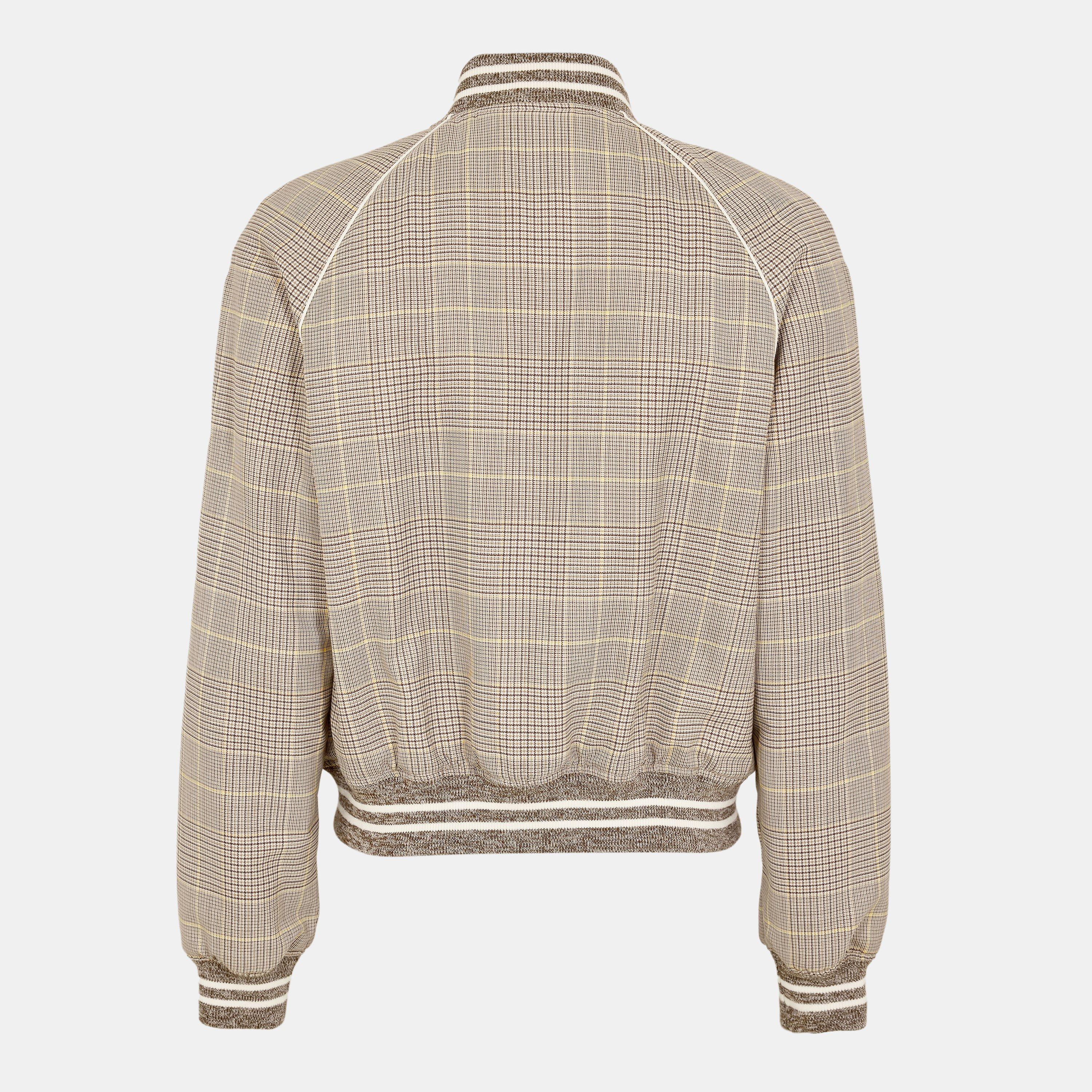 Ivory/Brwn - Alexander McQueen - Men's  Bomber Jacket - 2