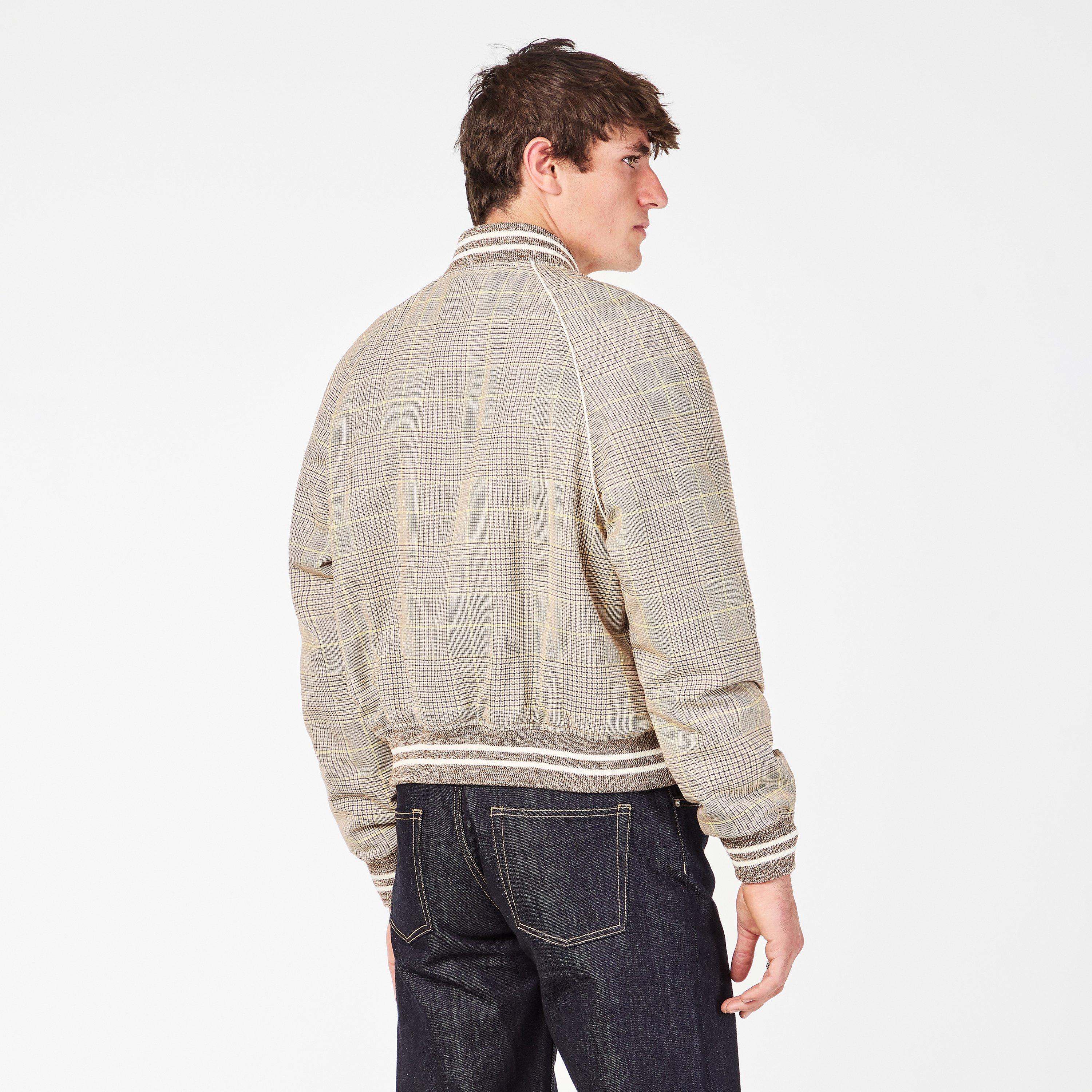 Ivory/Brwn - Alexander McQueen - Men's  Bomber Jacket - 4