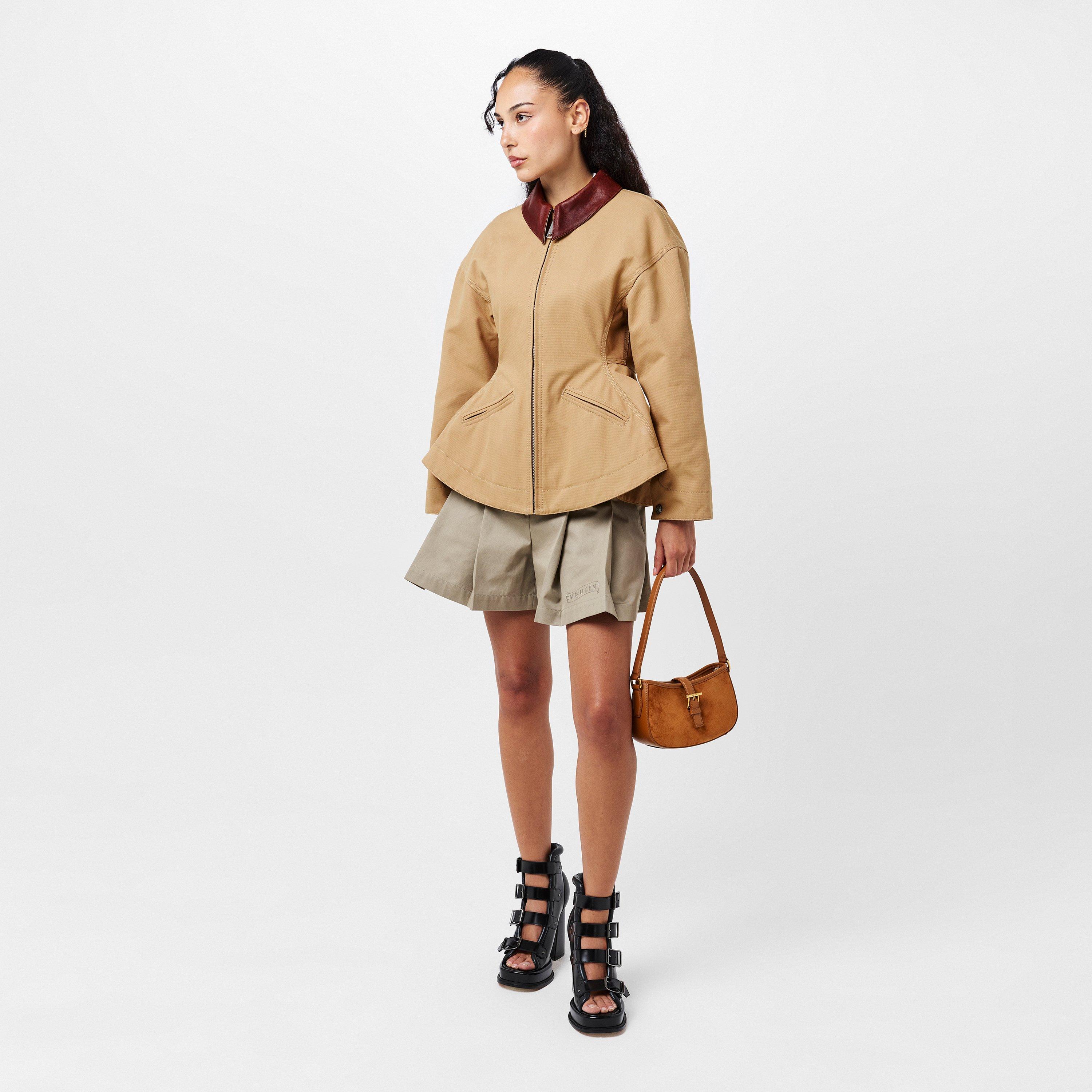 Beige - Alexander McQueen - Women's Alex Safari Field Jacket - 6