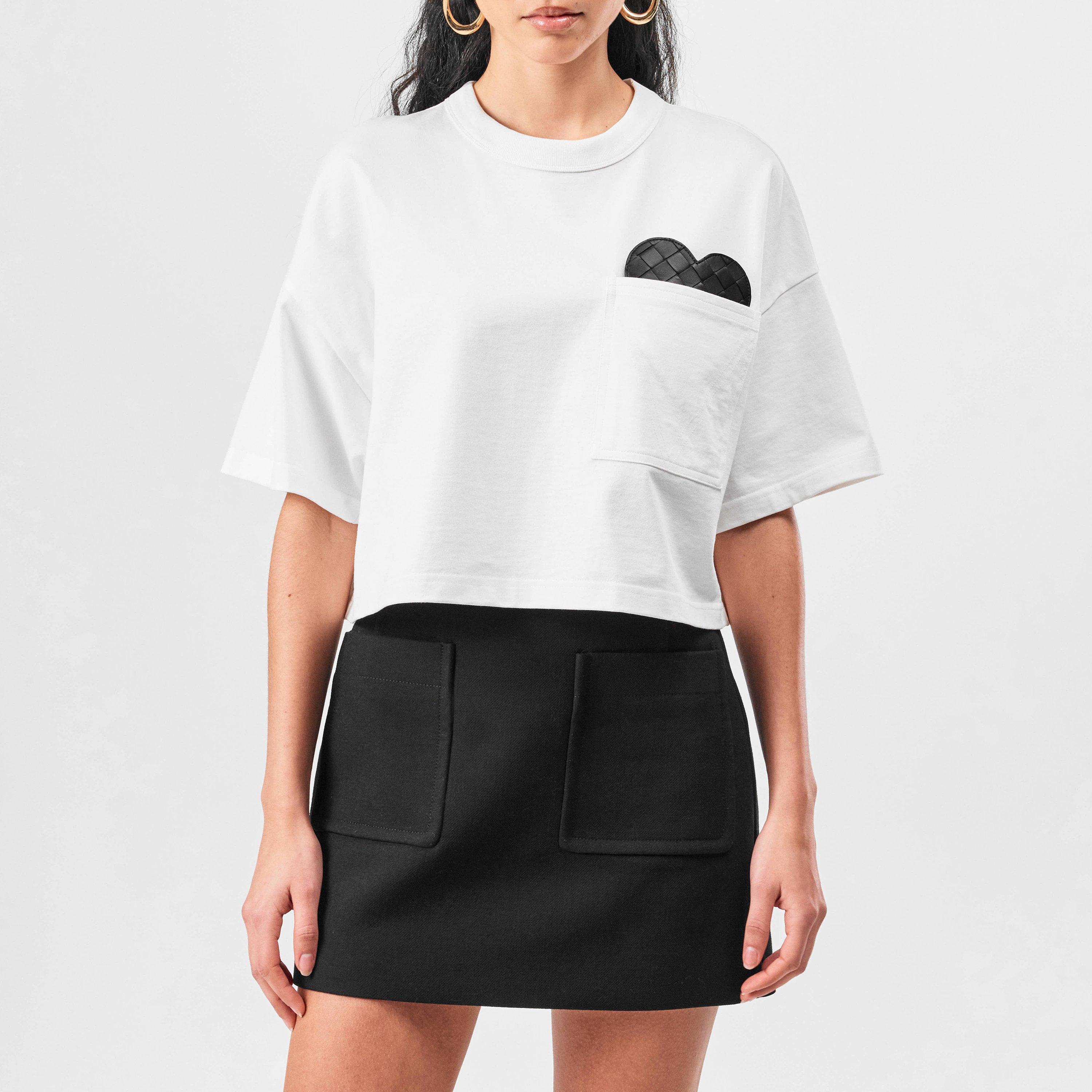 Chalk - Bottega Veneta - Soft Cotton Jersey T-Shirt - 3