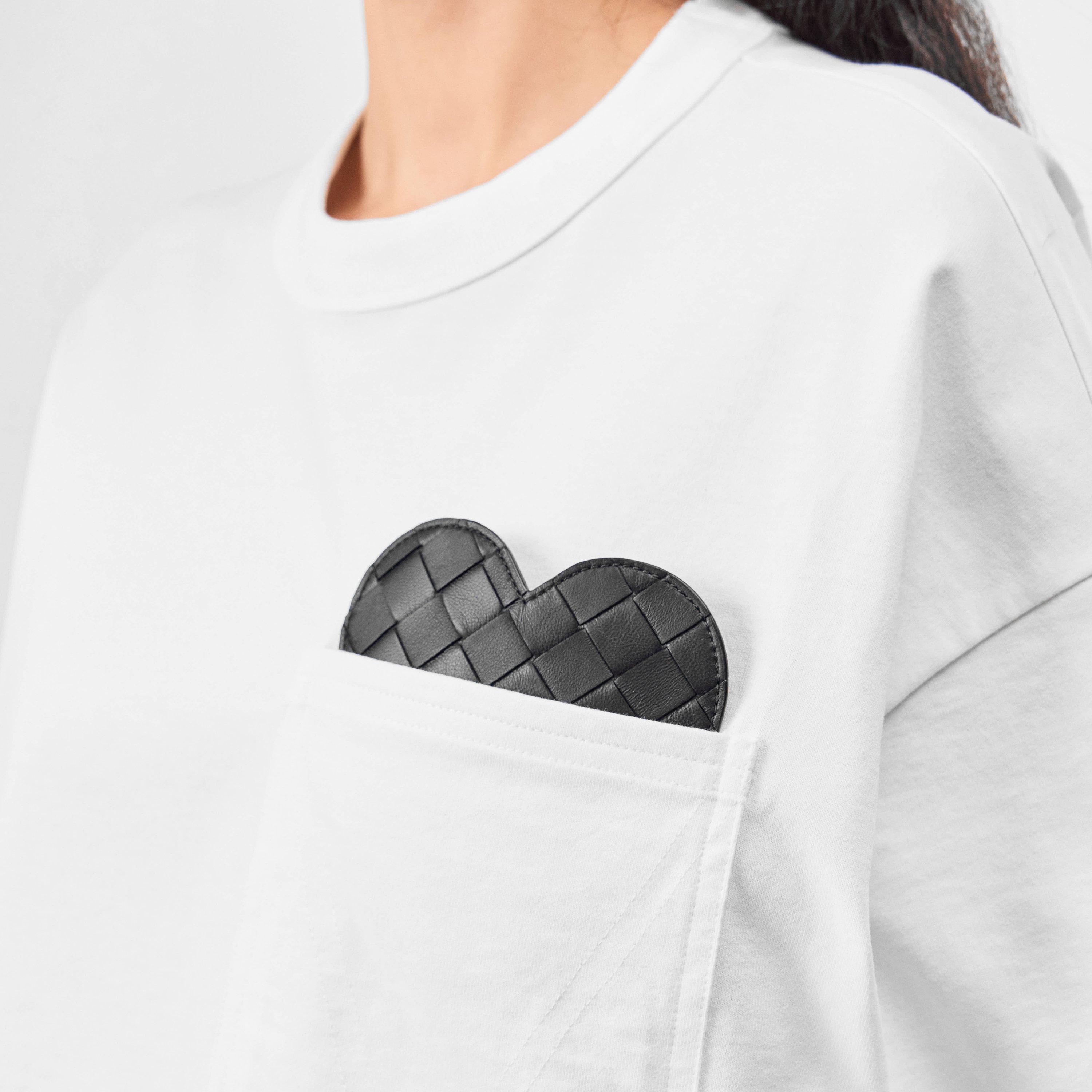 Chalk - Bottega Veneta - Soft Cotton Jersey T-Shirt - 5