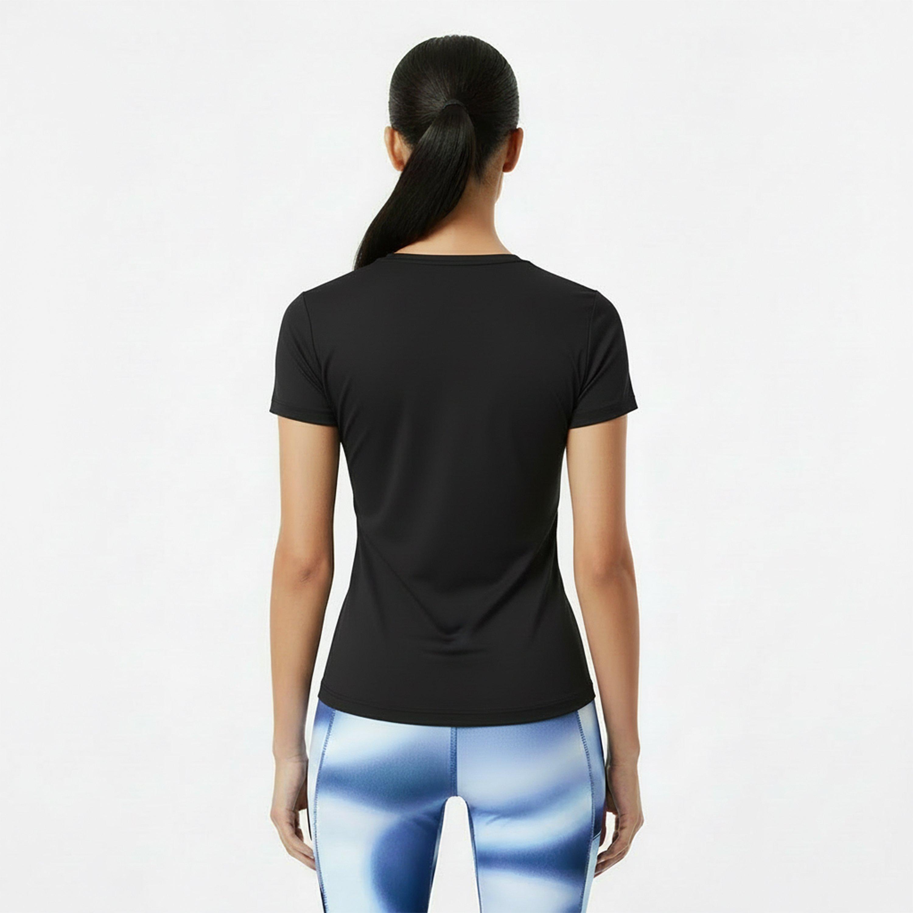 Black - USA Pro - Women's Slim Fit T-Shirt - 4