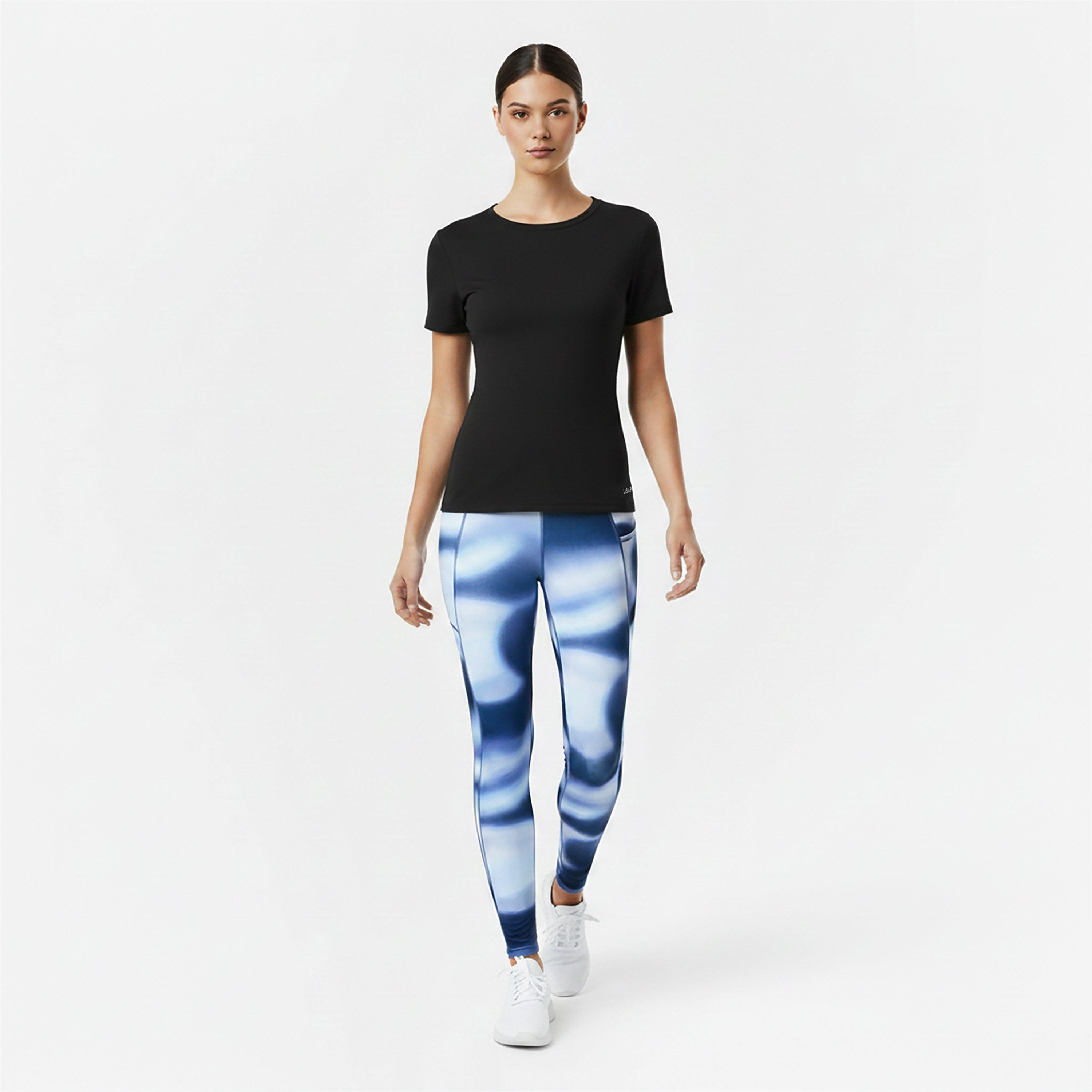 Black - USA Pro - Women's Slim Fit T-Shirt - 5