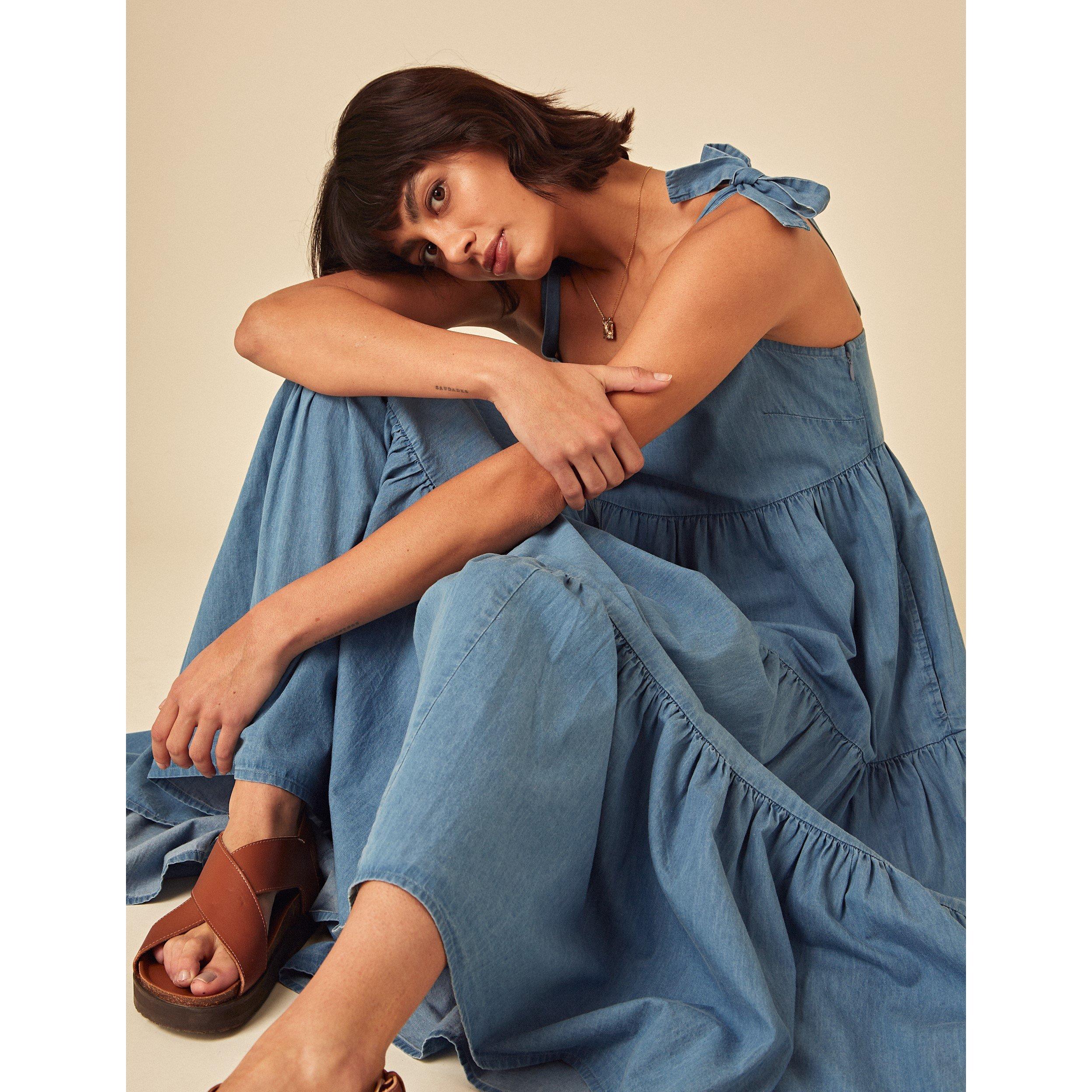 Blue - Nobodys Child - Women's Iris A-Line Dress - 2