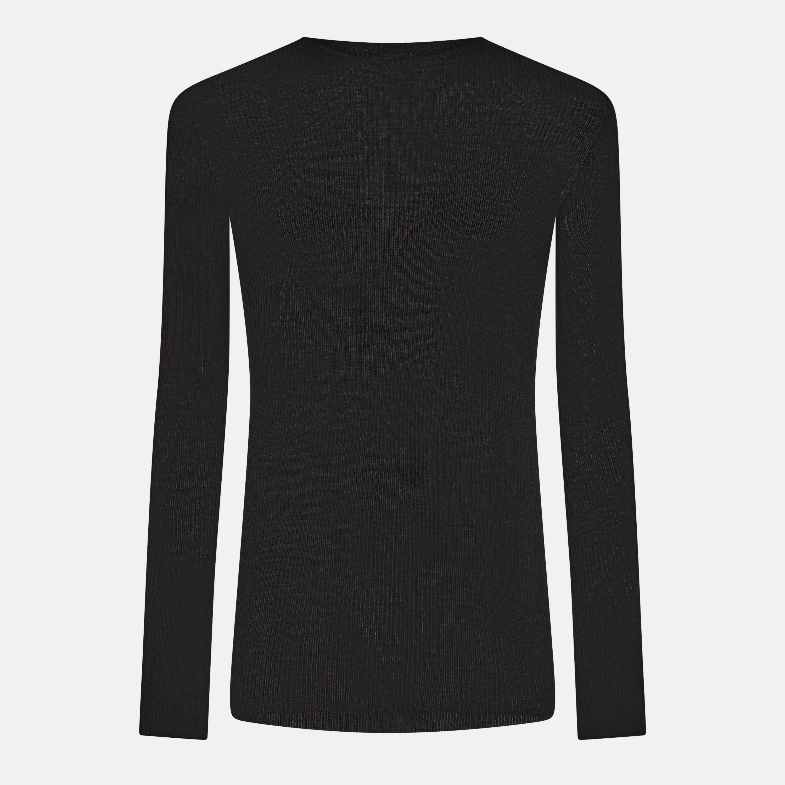 Black 09 - Rick Owens - Men's Crew Neck Jumper - 1