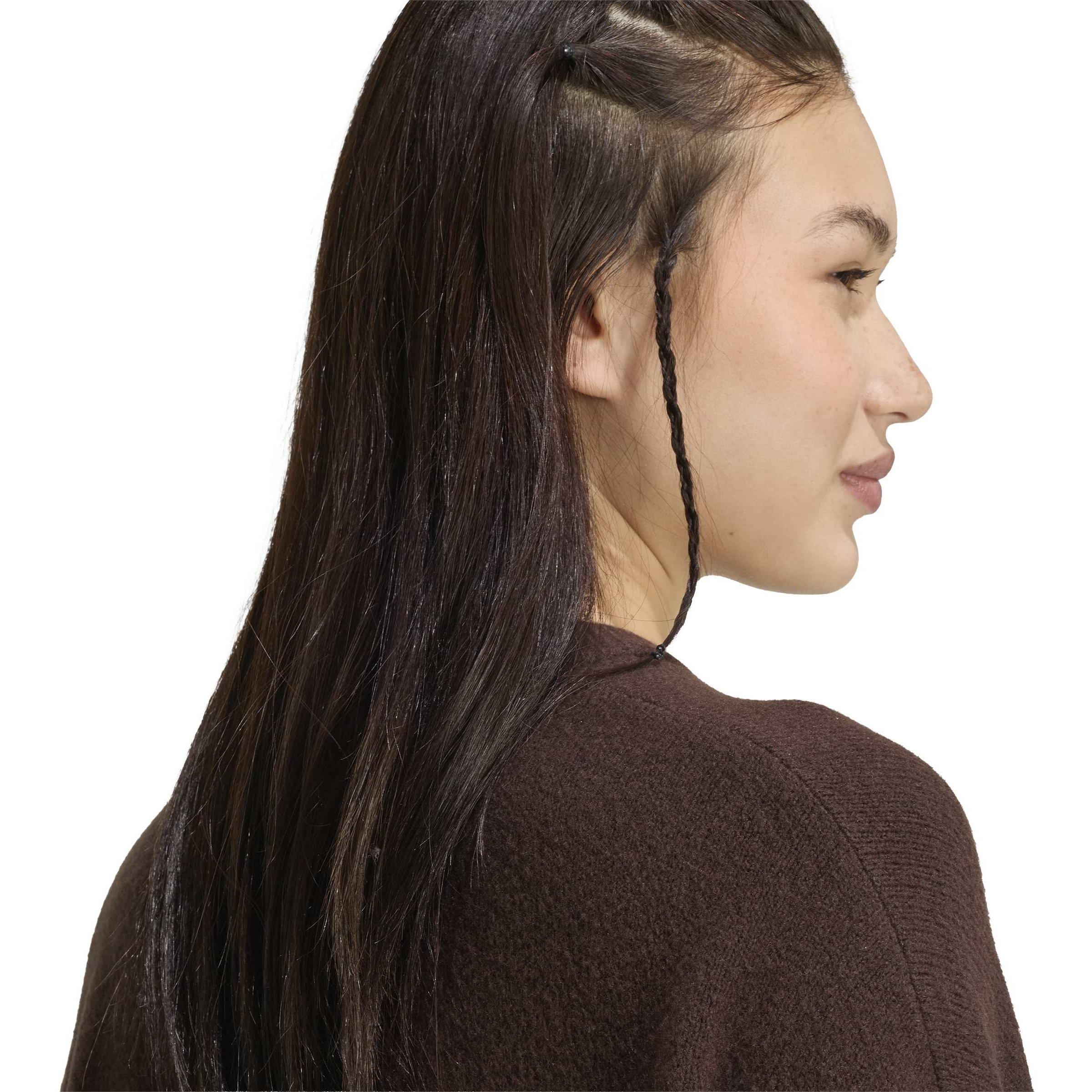 Aurora Coffee - adidas Originals - Women's OG Fine Knit Oversized-Fit Jumper - 5