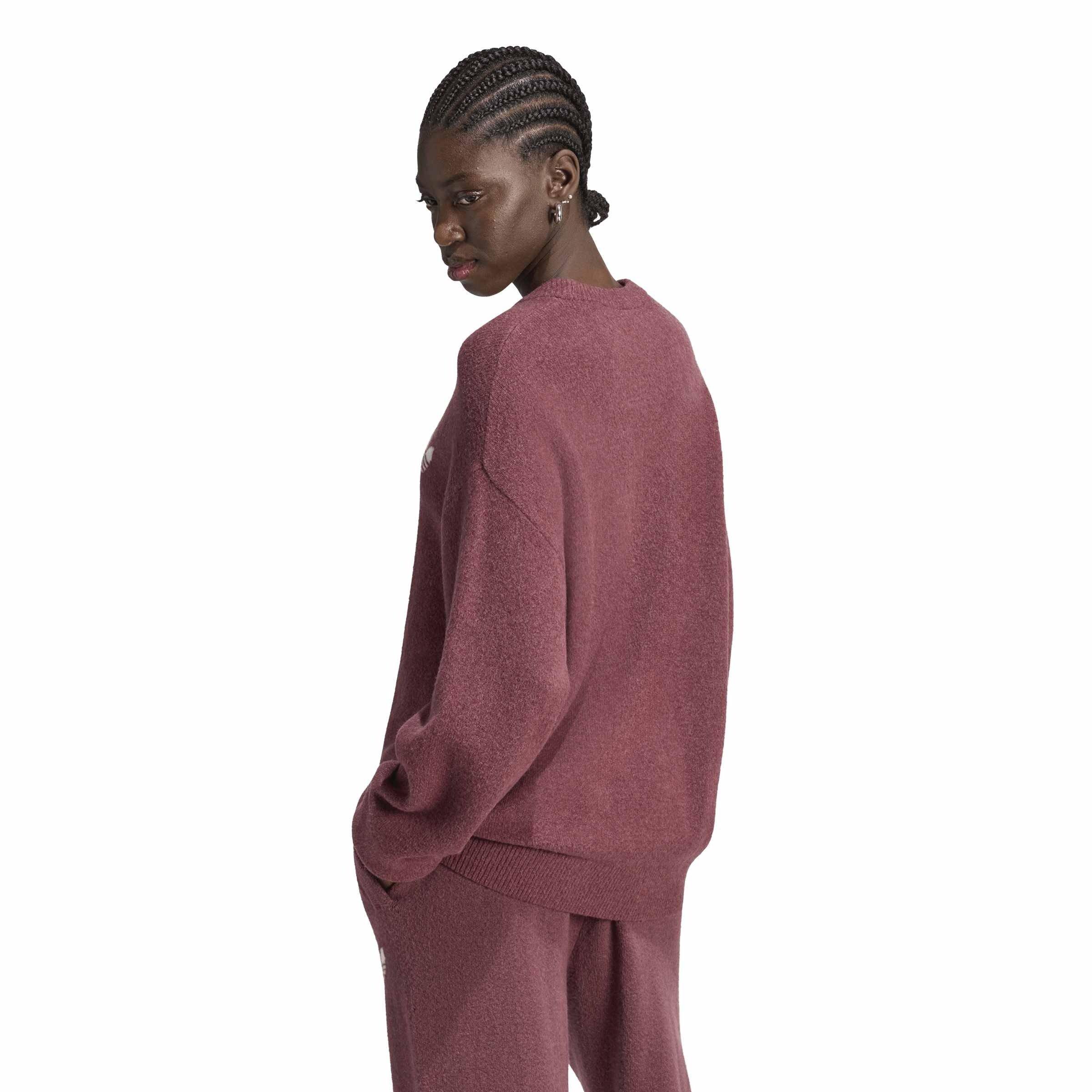 Burgundy - adidas Originals - Adi OG Knitted Sw Ld64 - 3