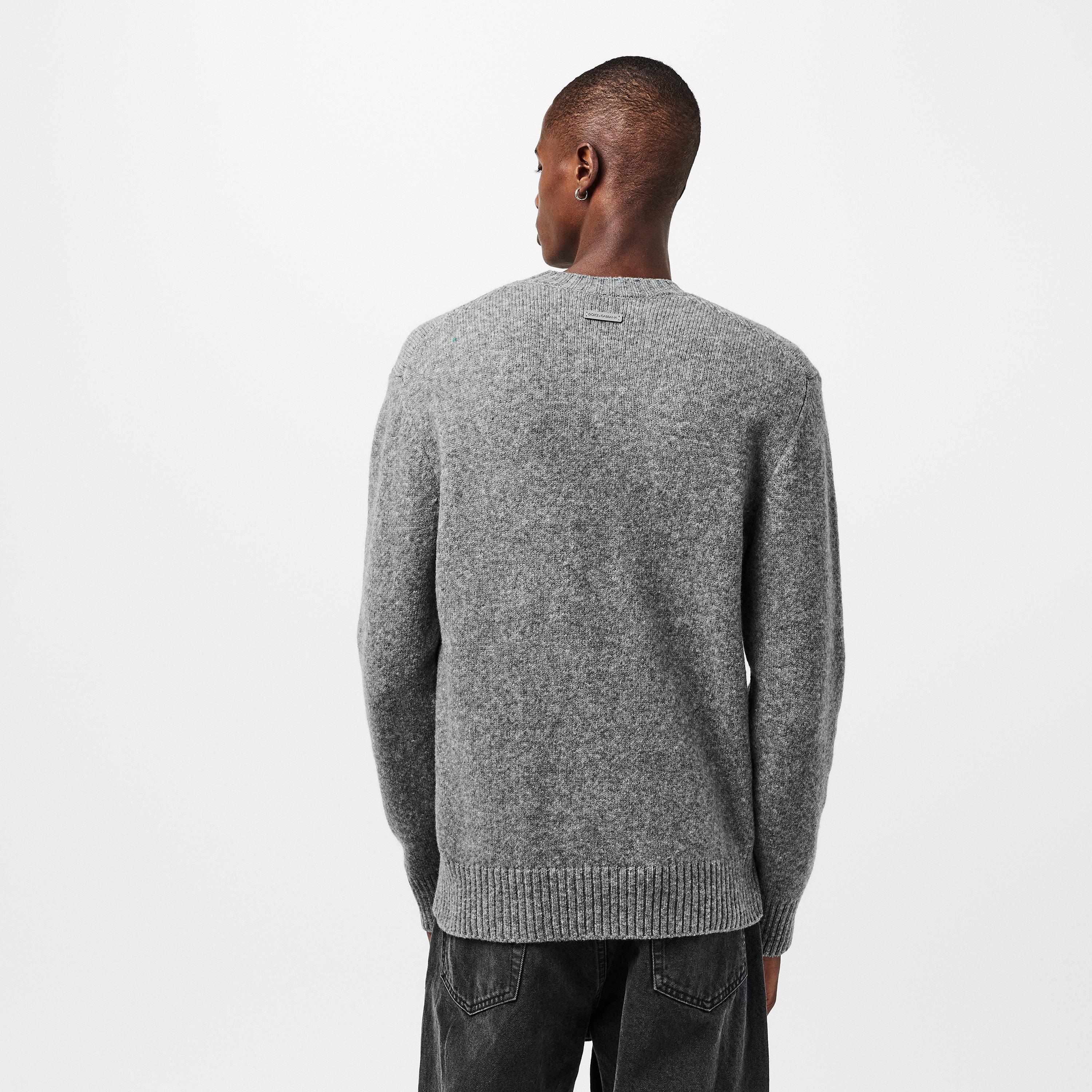 Melange - Dolce and Gabbana - Men's & Italian-Made Classic Crew Neck Jumper - 4