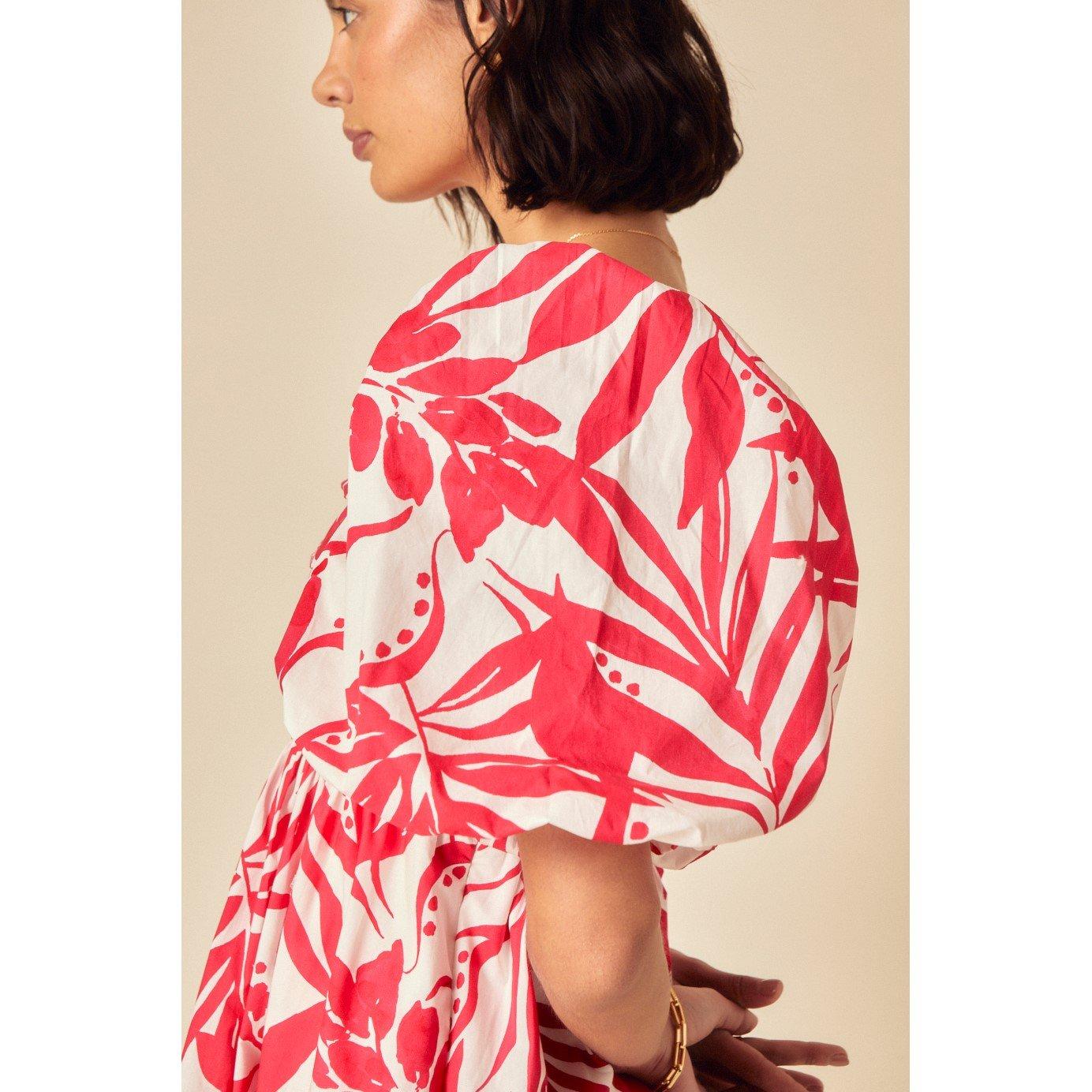 Red - Nobodys Child - Women's Nova Mini Dress - 3