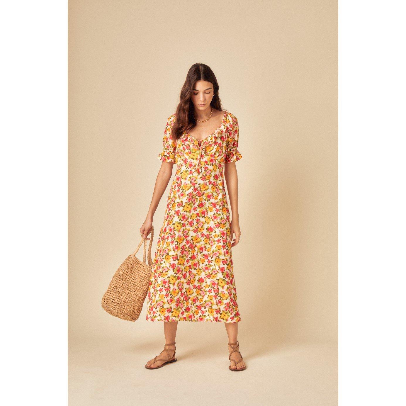 Multi - Nobodys Child - Women's Rye Milkmaid Dress - 2