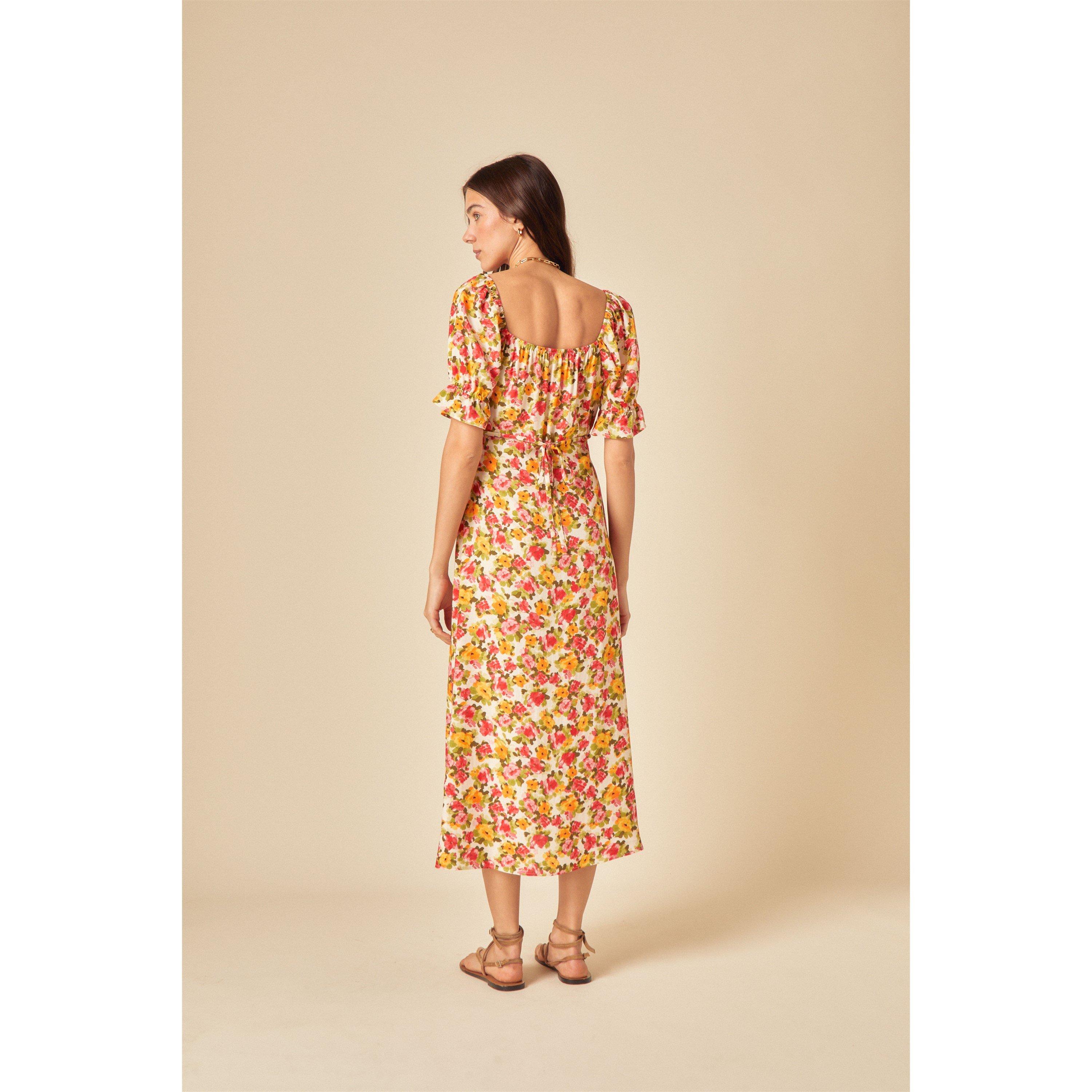 Multi - Nobodys Child - Women's Rye Milkmaid Dress - 4