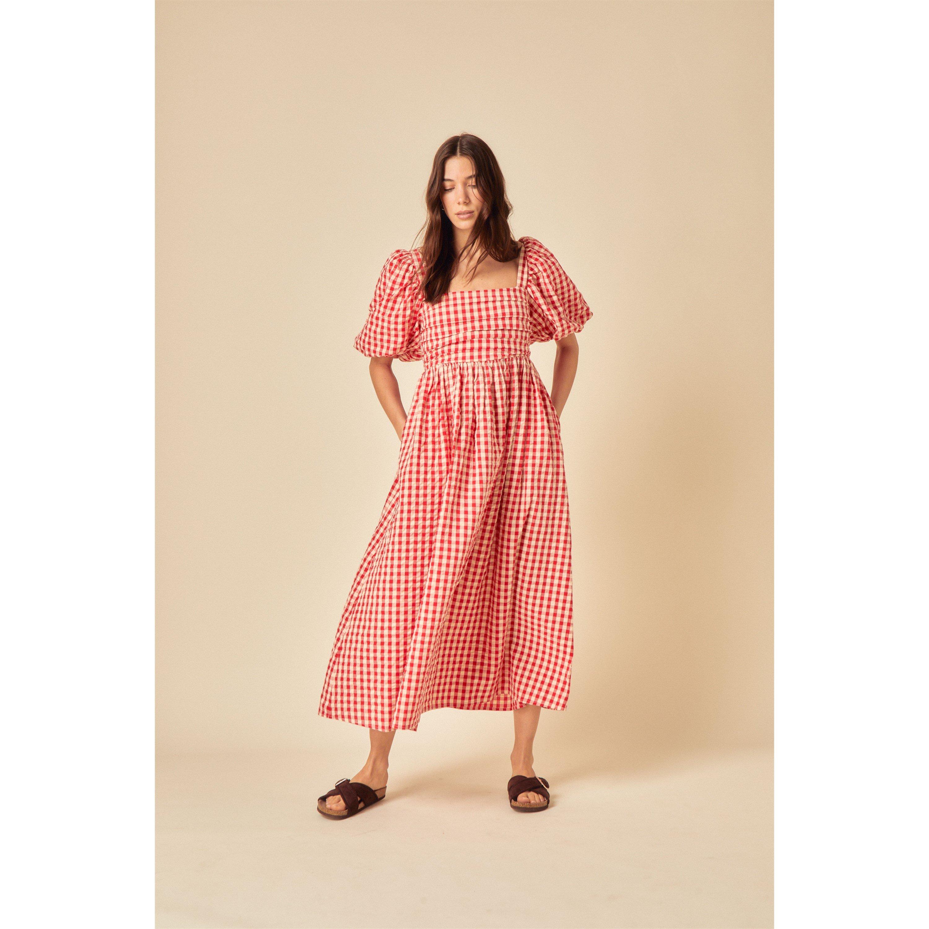 Red - Nobodys Child - Women's Nova A-Line Dress - 2