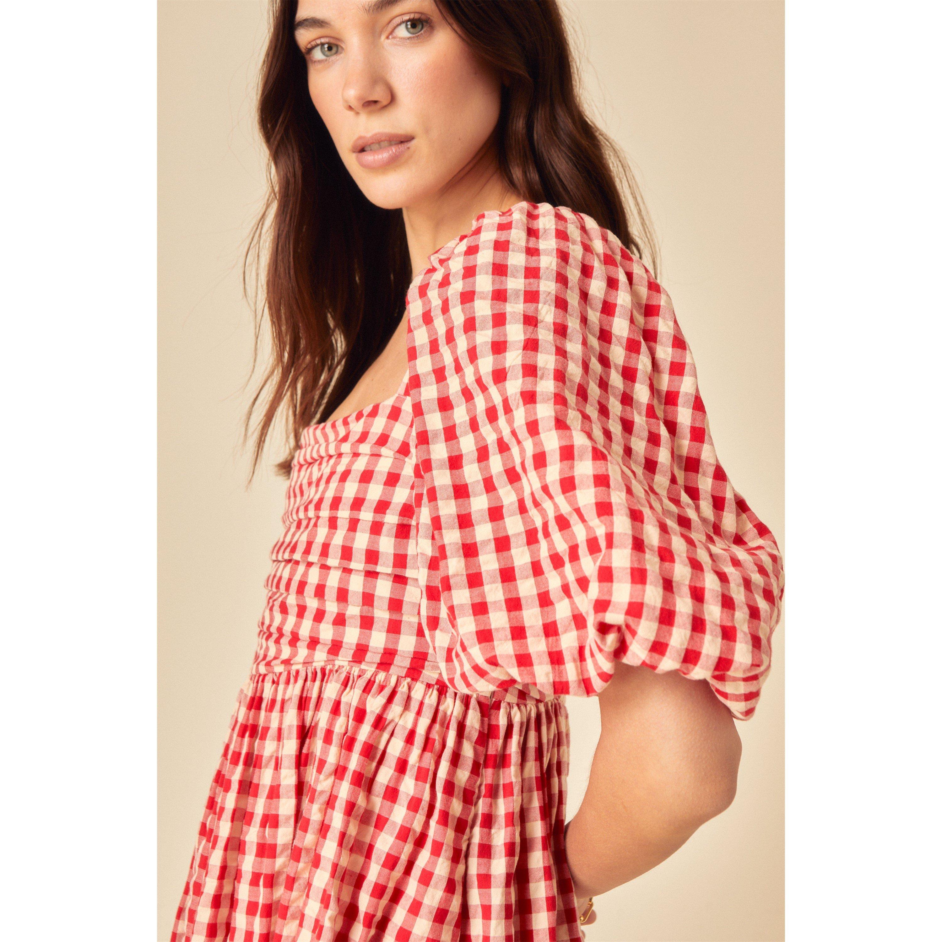 Red - Nobodys Child - Women's Nova A-Line Dress - 3