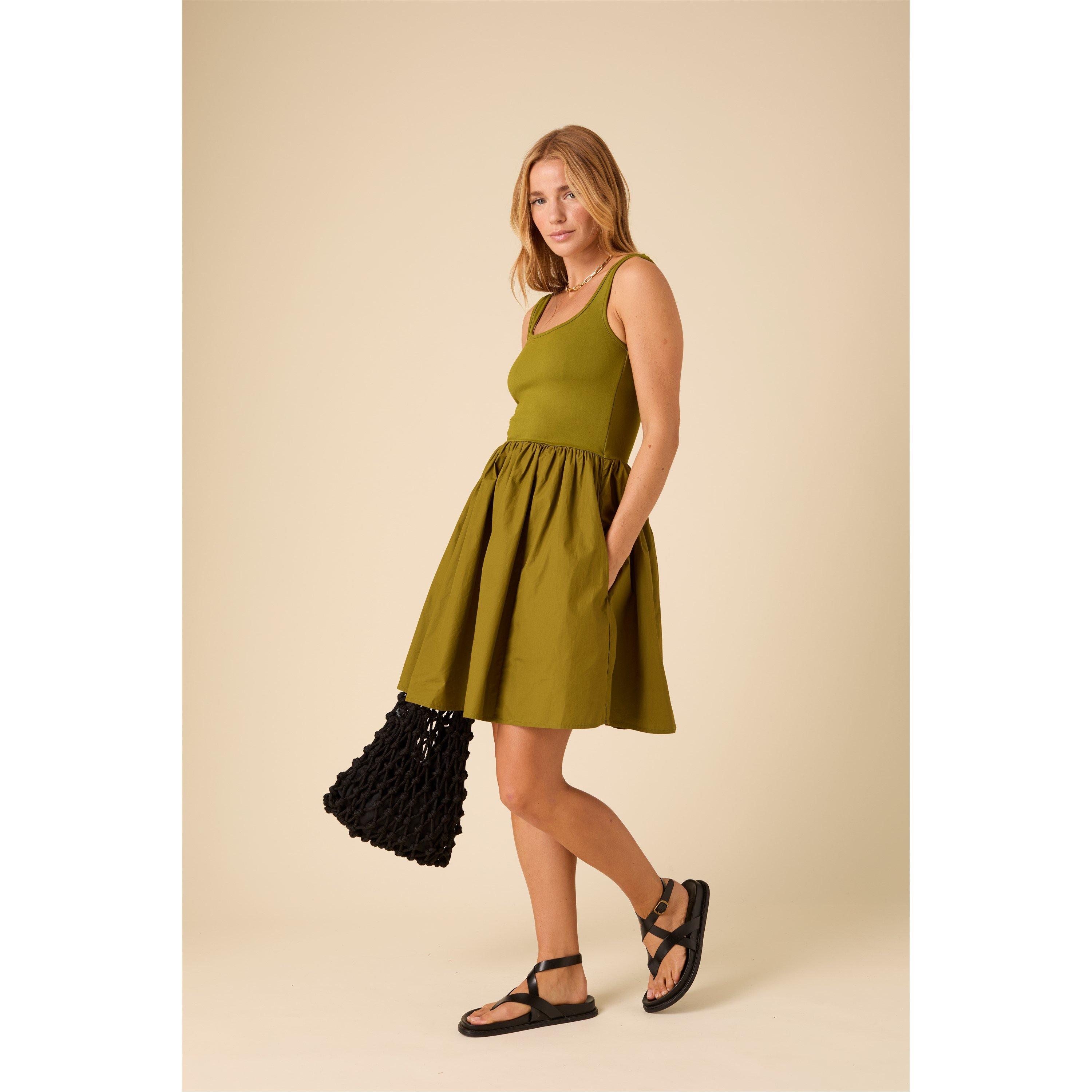 Green - Nobodys Child - Women's Colorado T-Shirt Dress - 2