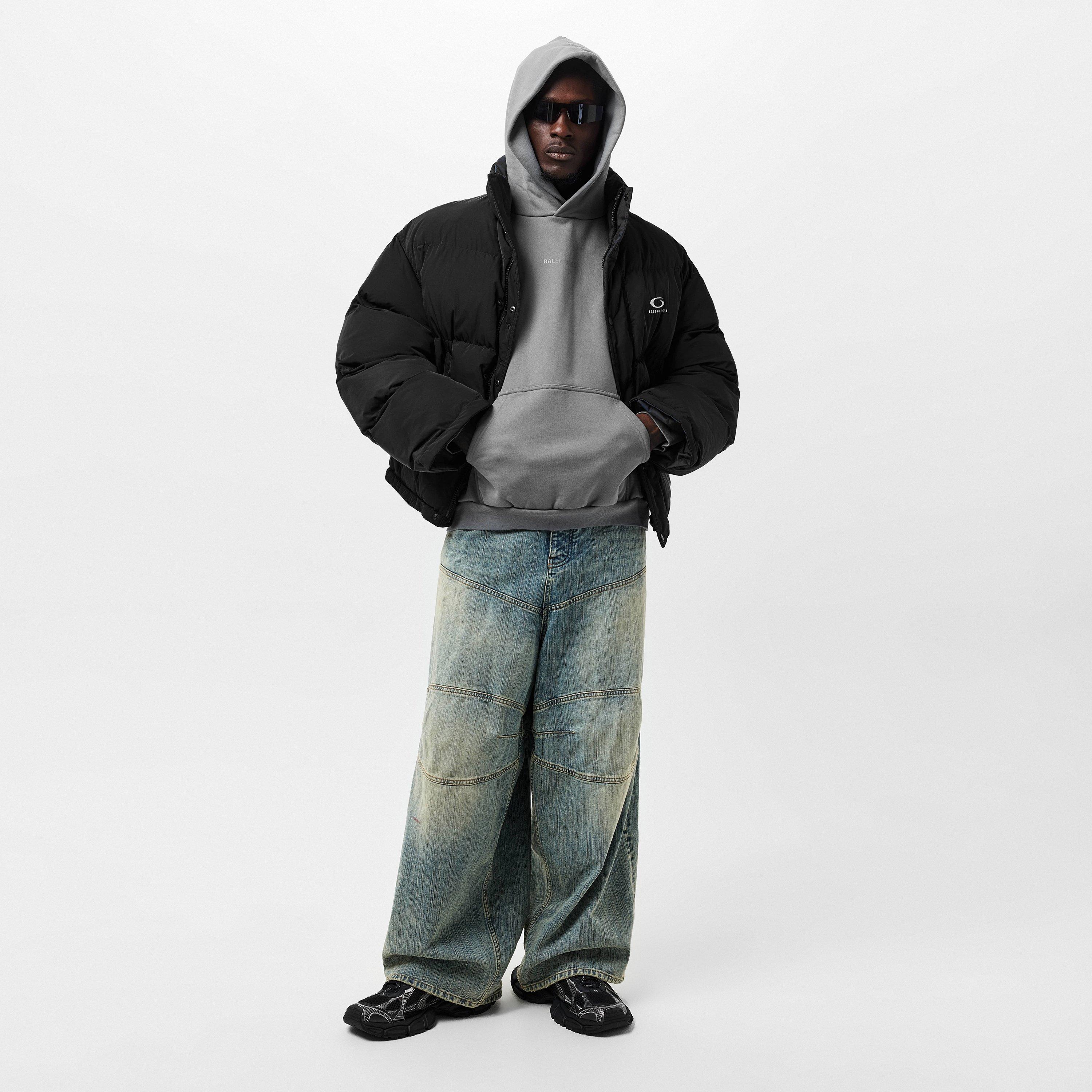 Stained Denim - Balenciaga - Men's Baggy Bootcut Jeans - 6