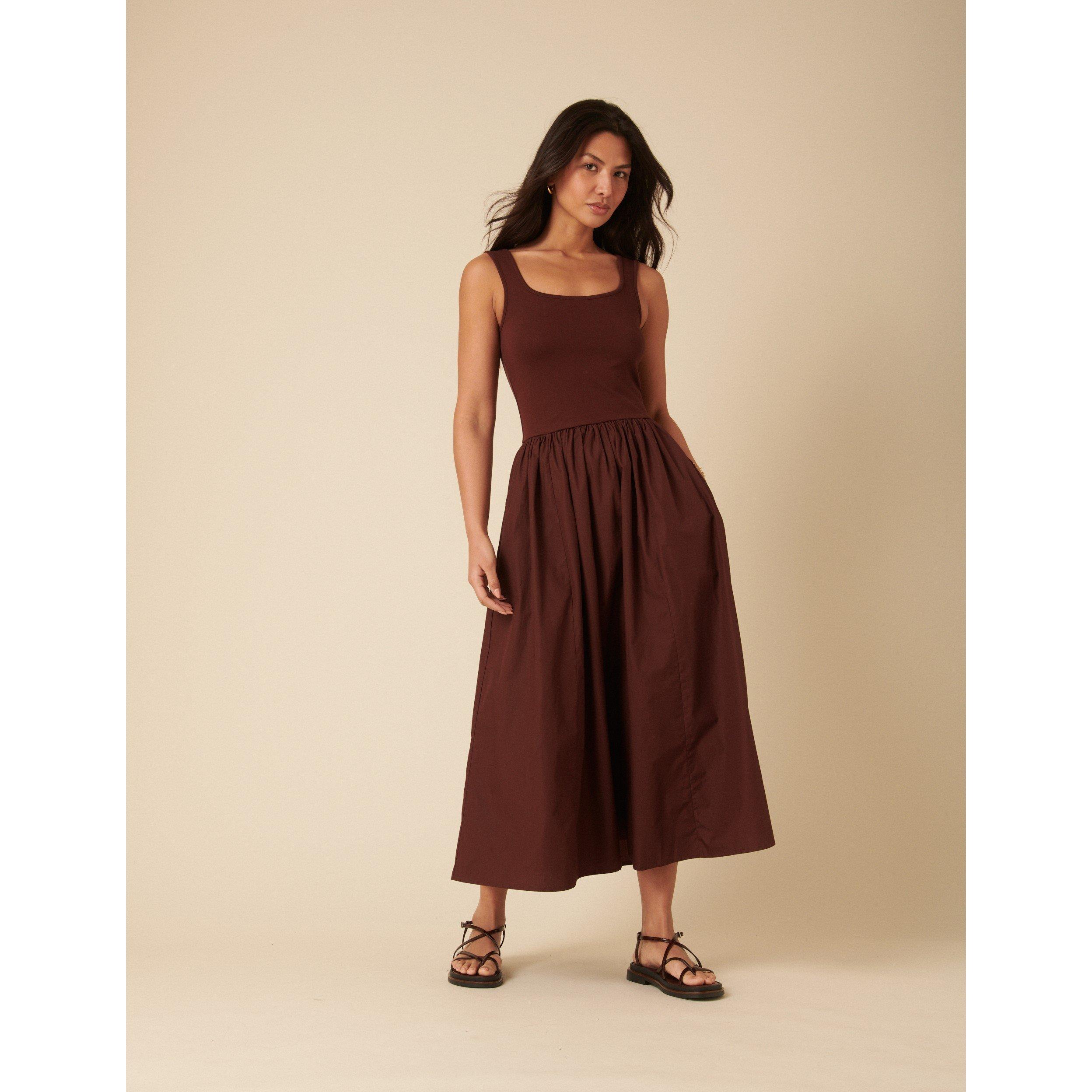 Brown - Nobodys Child - Colorado Midi Dress - 2