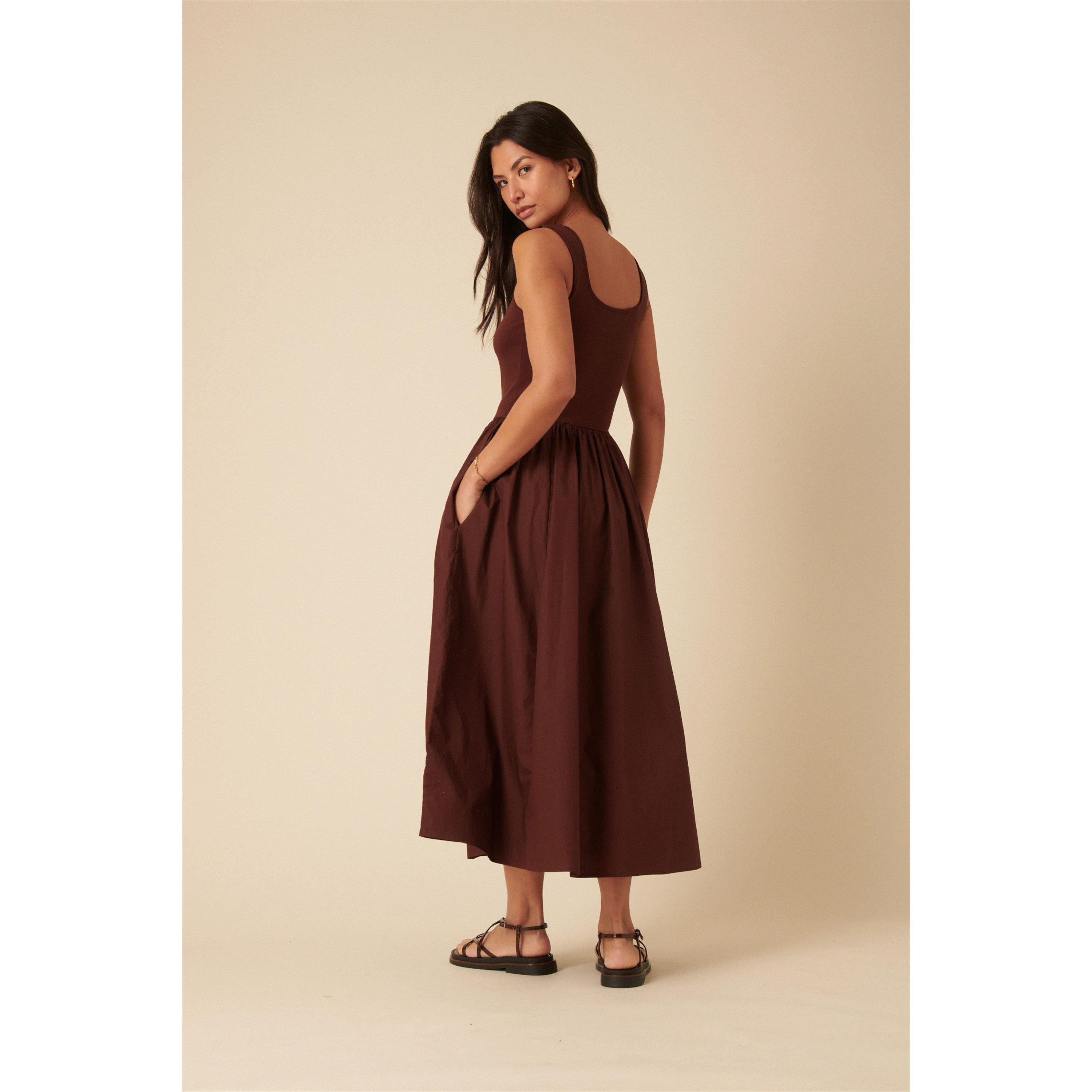 Brown - Nobodys Child - Colorado Midi Dress - 4
