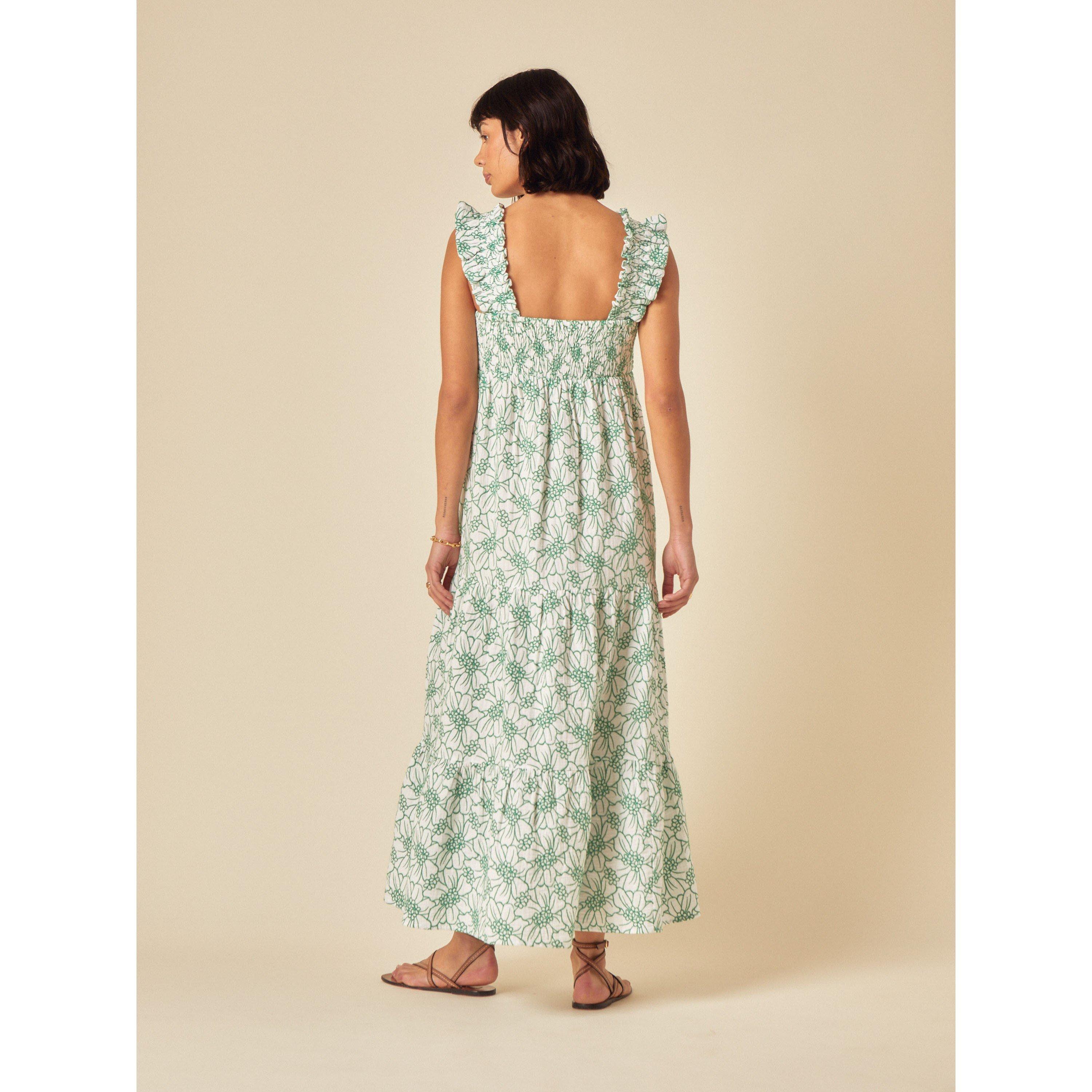 Green - Nobodys Child - Women's Maya A-Line Dress - 4