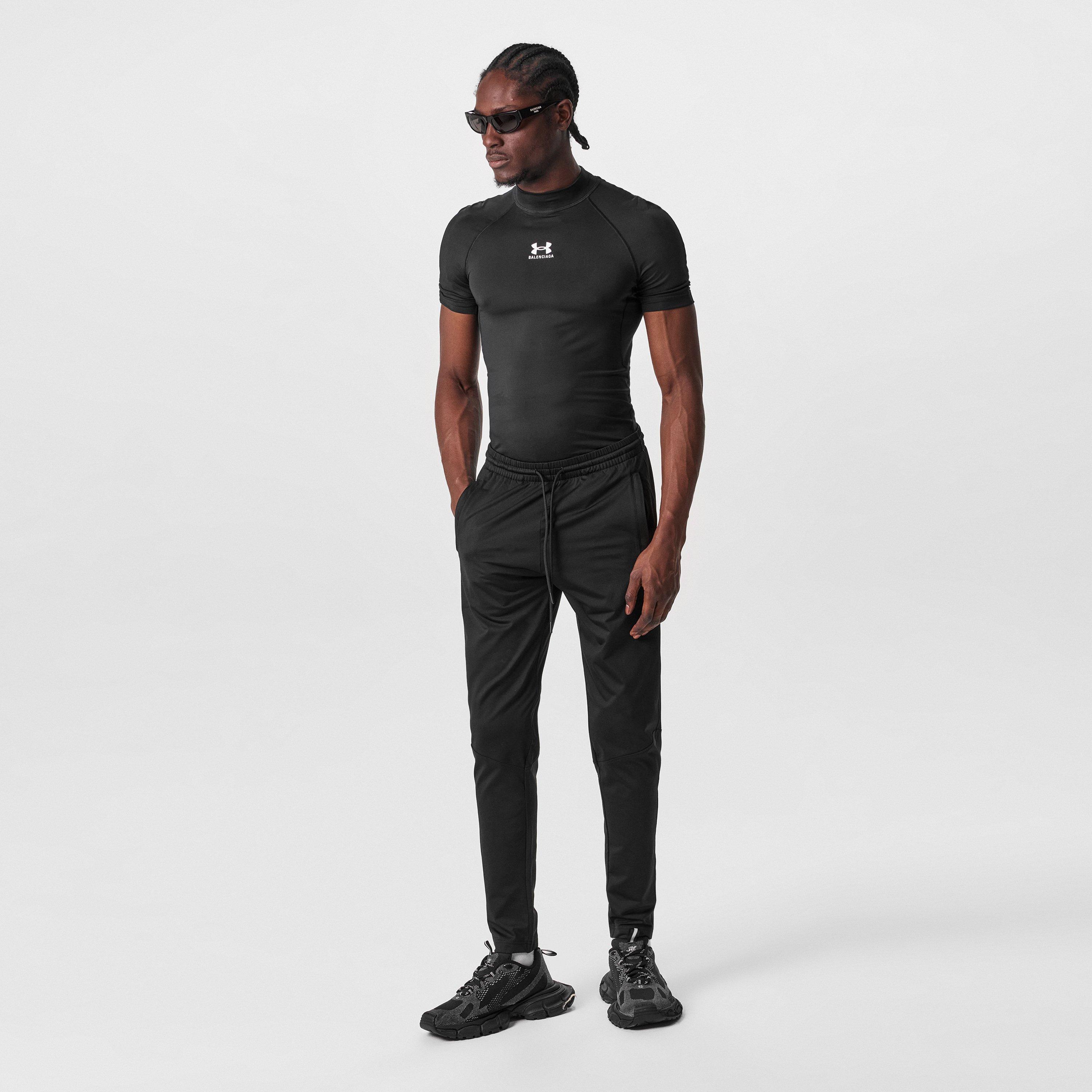Tシャツ・カットソー BALENCIAGAx Under Armour oversized cotton T-shirt x Under Armour oversized cotton T-shirt in black