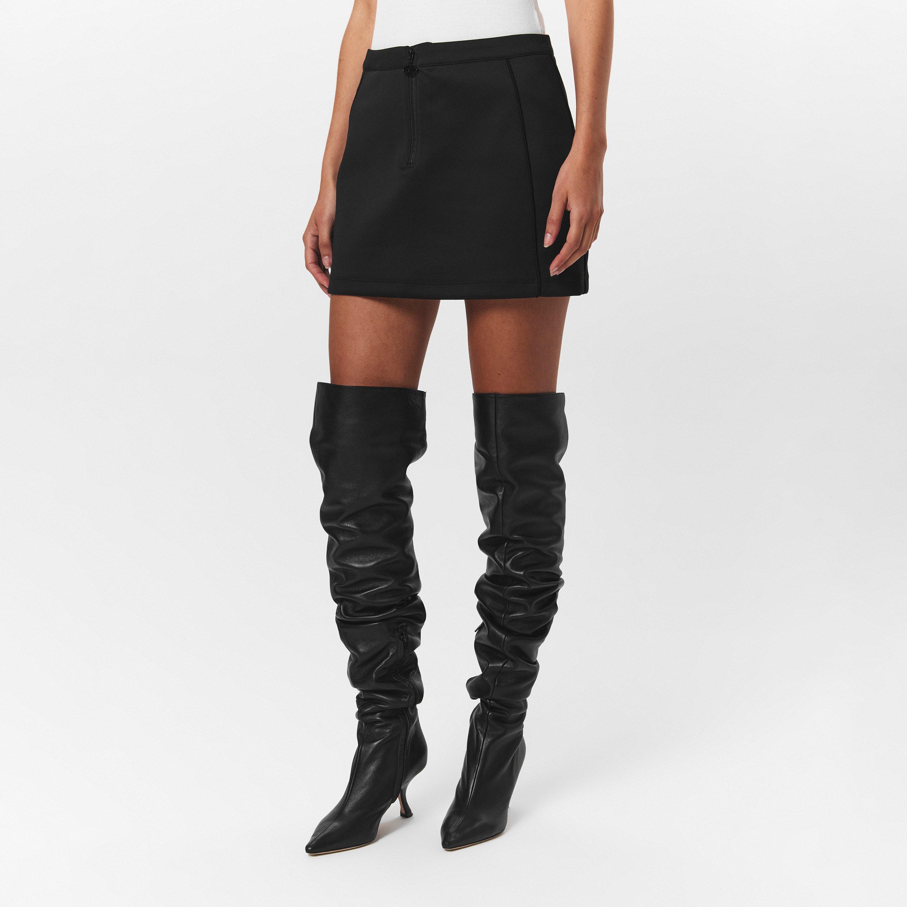 Black Black - Diesel - Women's Carole Mini Skirt - 3
