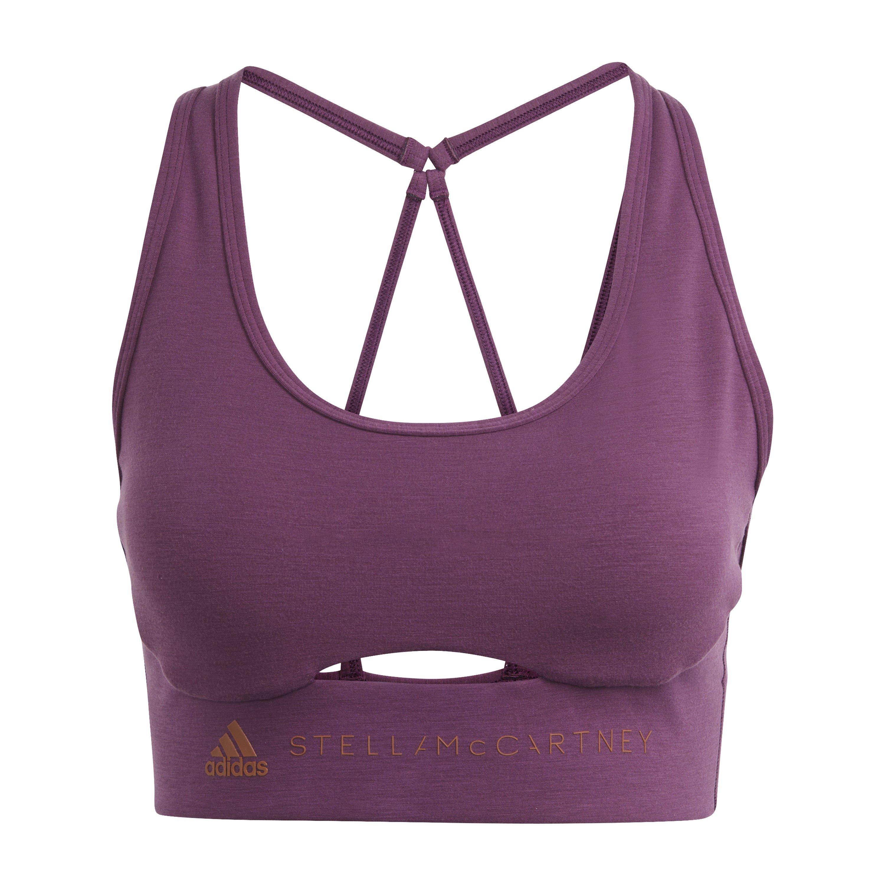 Adidas Women's Asmc Tst Non Wi Medium Impact Sports Bra Red - 8 (XS)