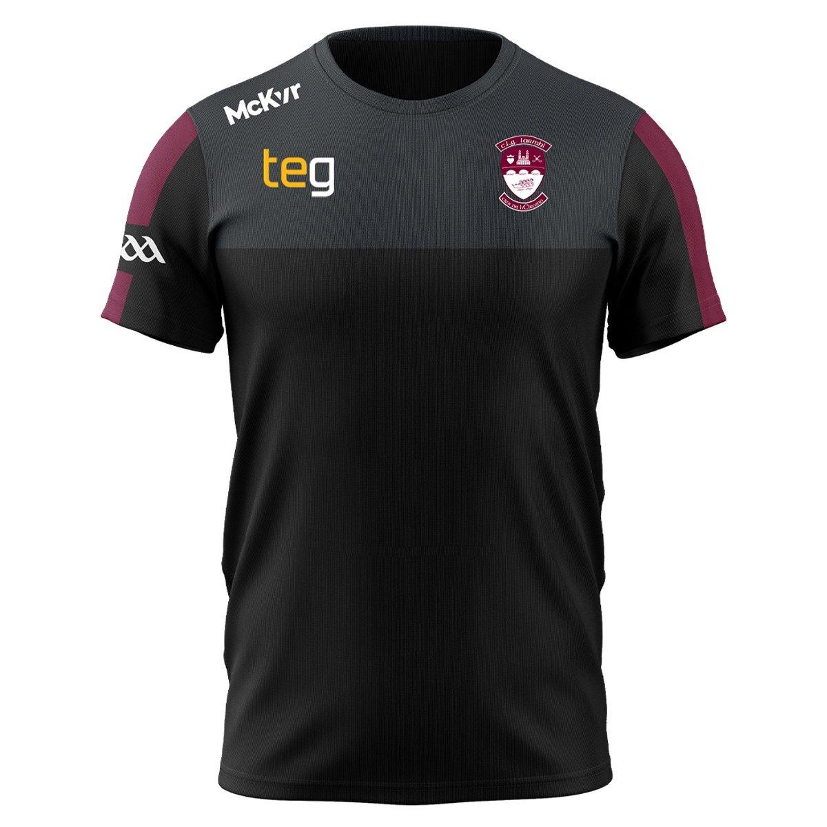 Black/Charcoal - McKeever Sports - McKeever Westmeath Edge T-Shirt Senior - 1