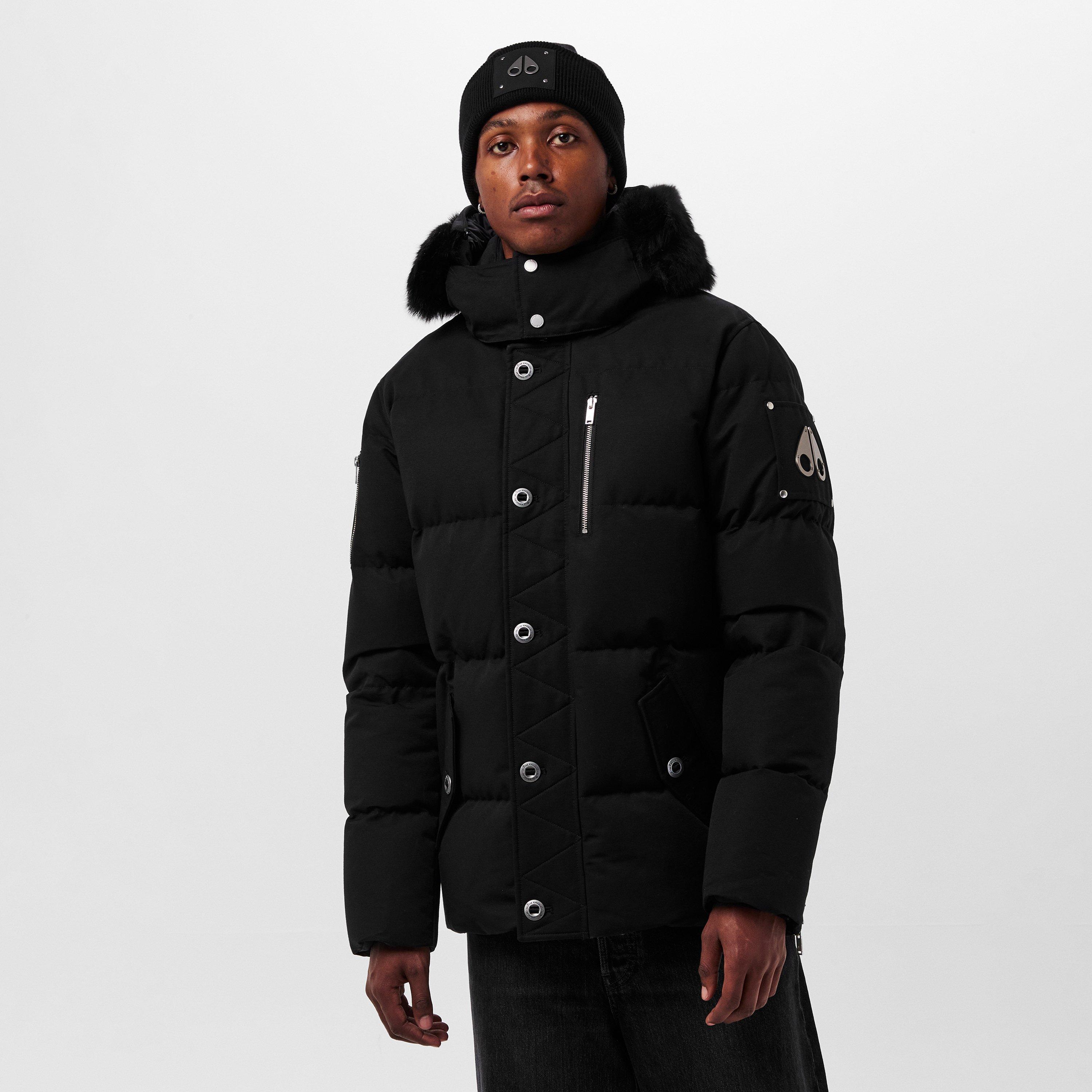 Black 305 - Moose Knuckles - Men's Medium Puffer Jacket - 3