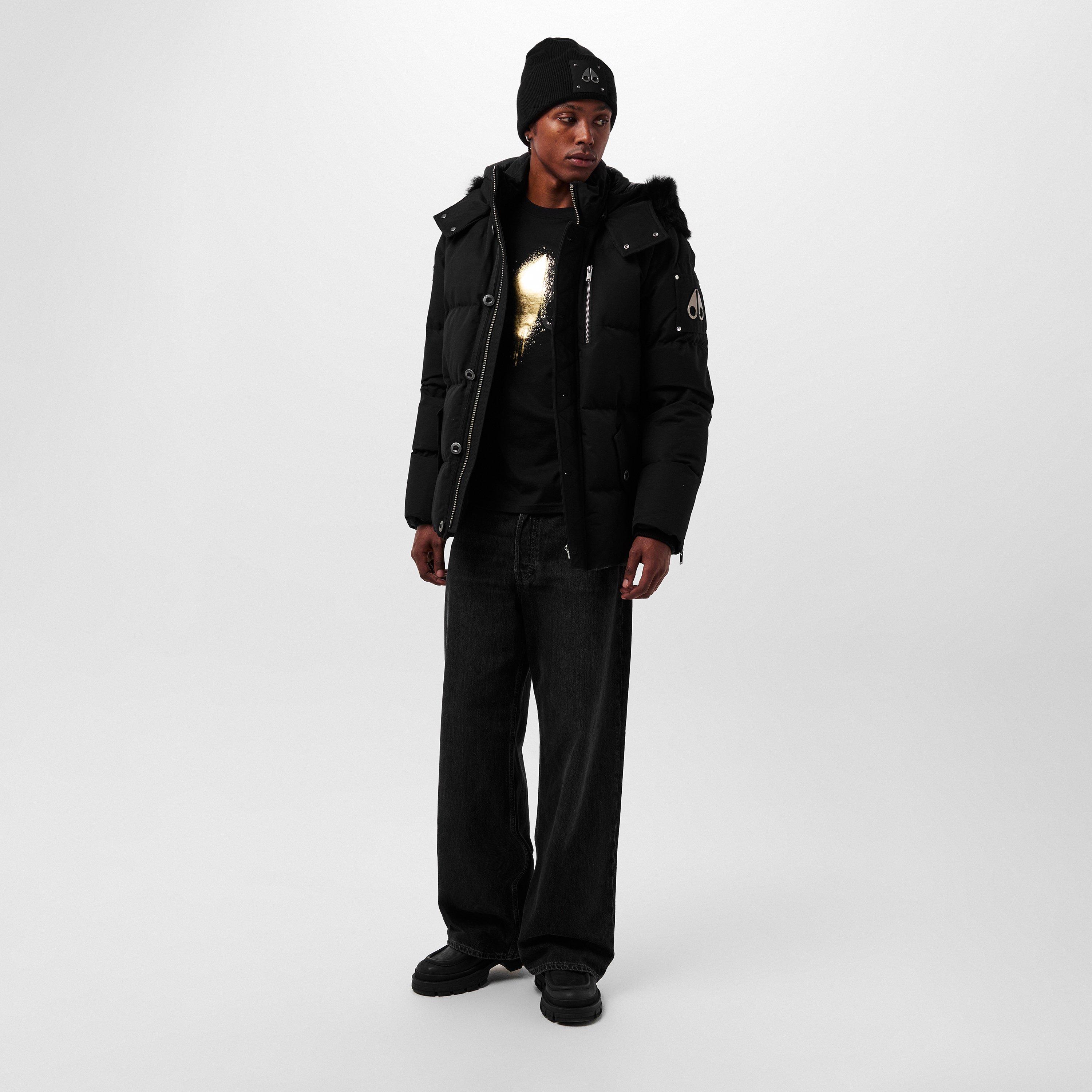 Black 305 - Moose Knuckles - Men's Medium Puffer Jacket - 6