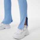 Azul pálido - Jack Wills - Jack Ribbed Split Hem Trousers - 4